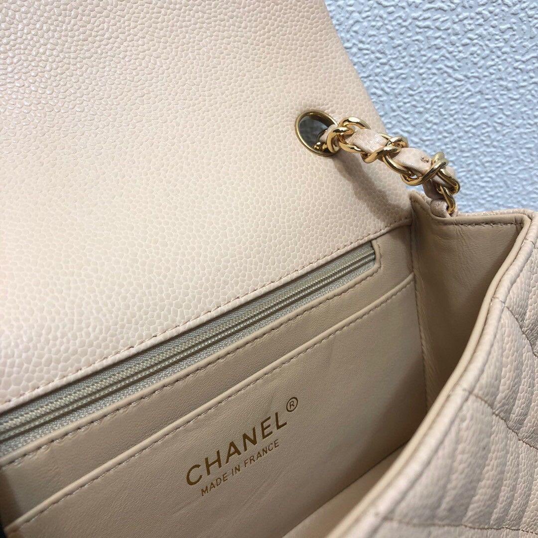 Ch*el MINI FLAP BAG 12 × 20 × 6 cm
