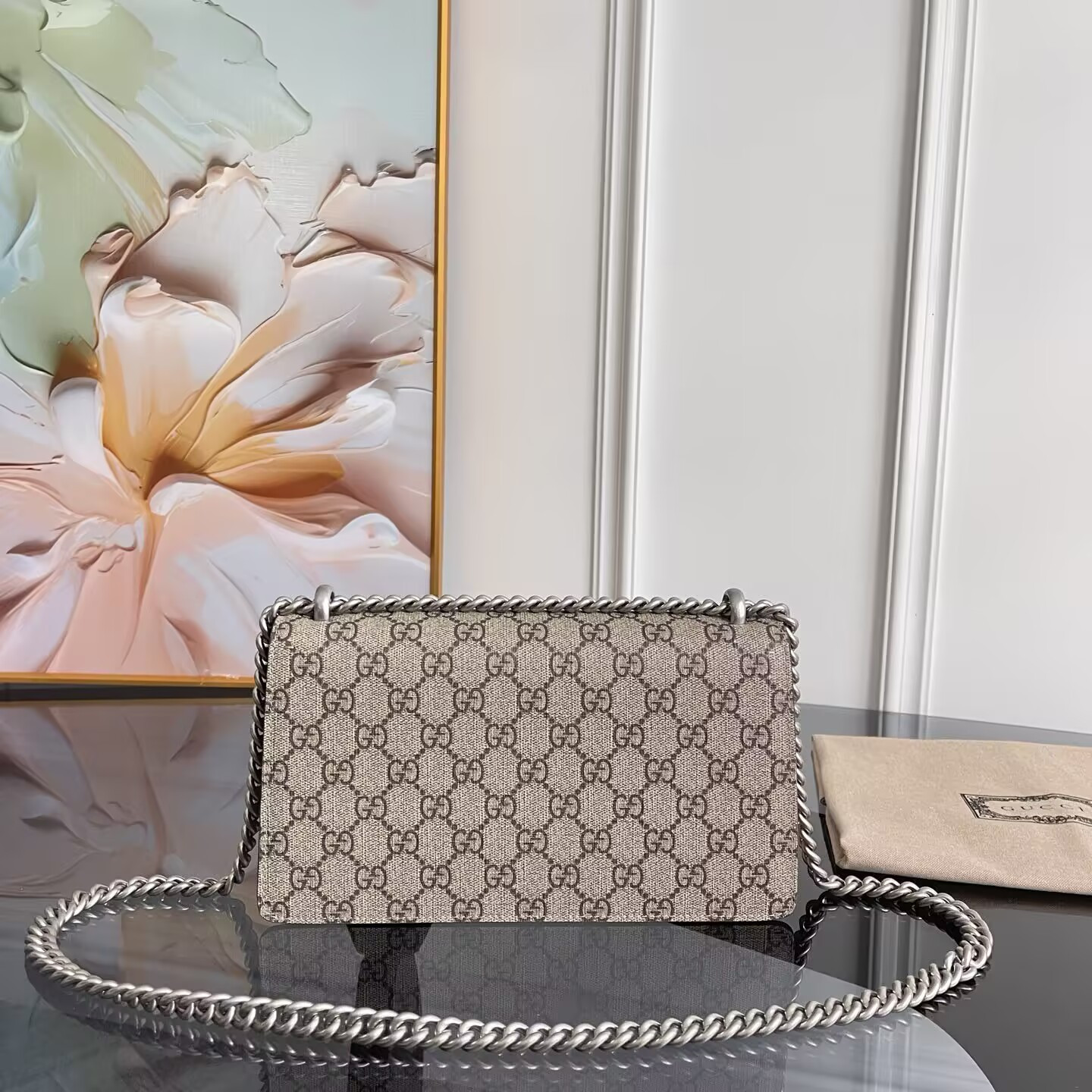 G*u*i dionysus shoulder bag 25x13.5x7cm