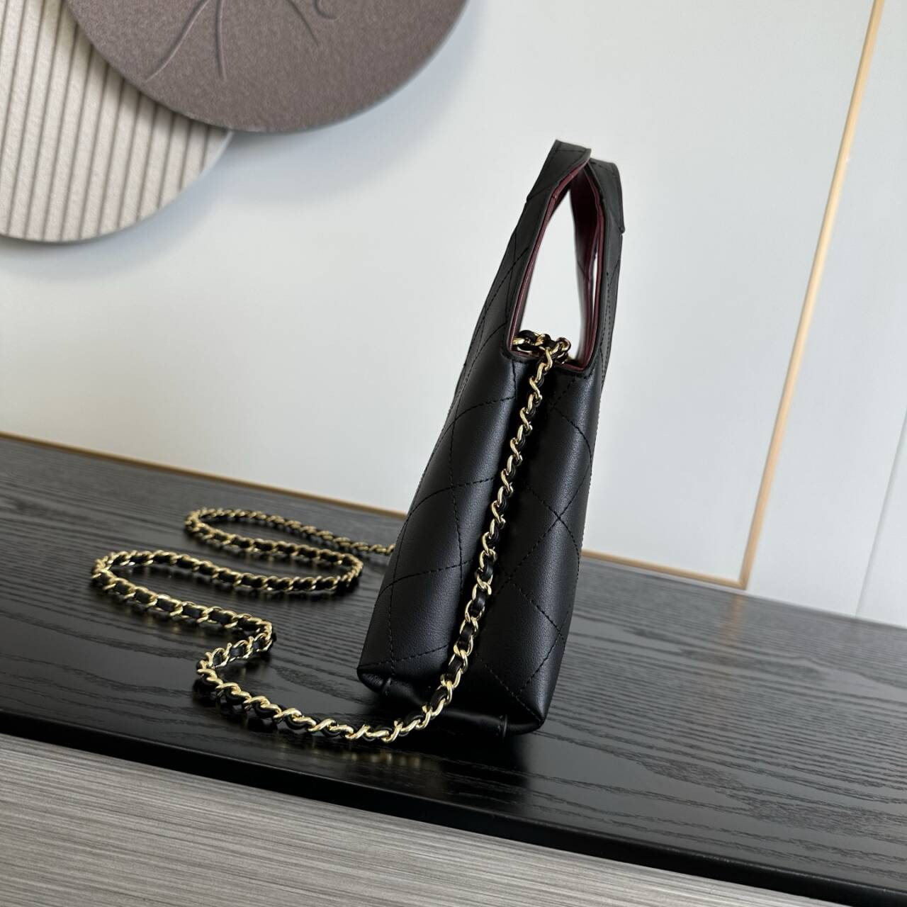 Ch*el tote shopping bag 23x23x7cm