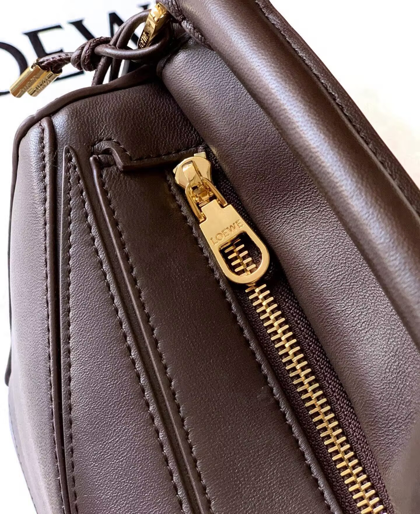 L0ew* small featherlight puzzle bag in nappa lambskin 16.5x24x10.5cm
