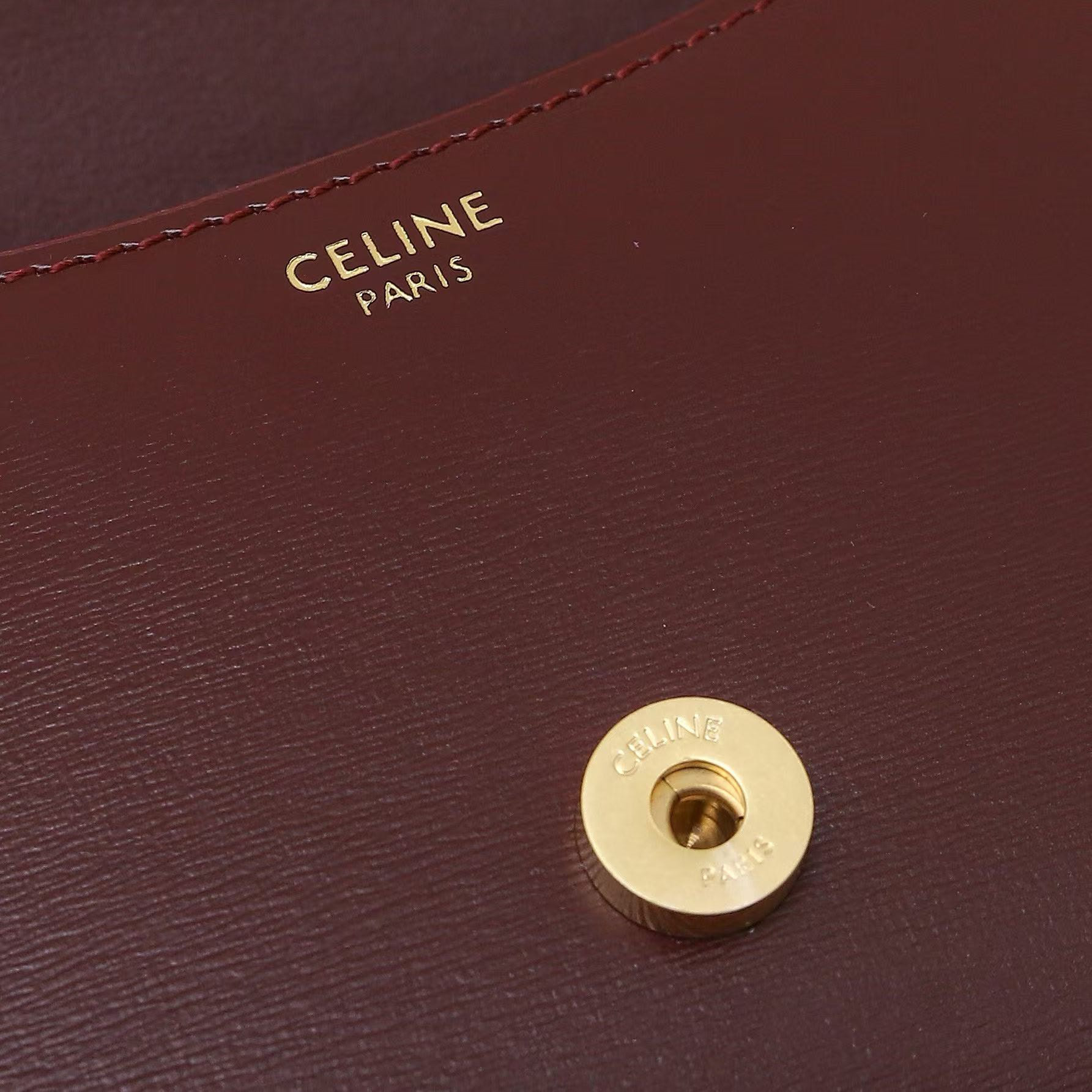 Ce**e teen Ce**e lola in shiny calfskin 20x11.5x5cm