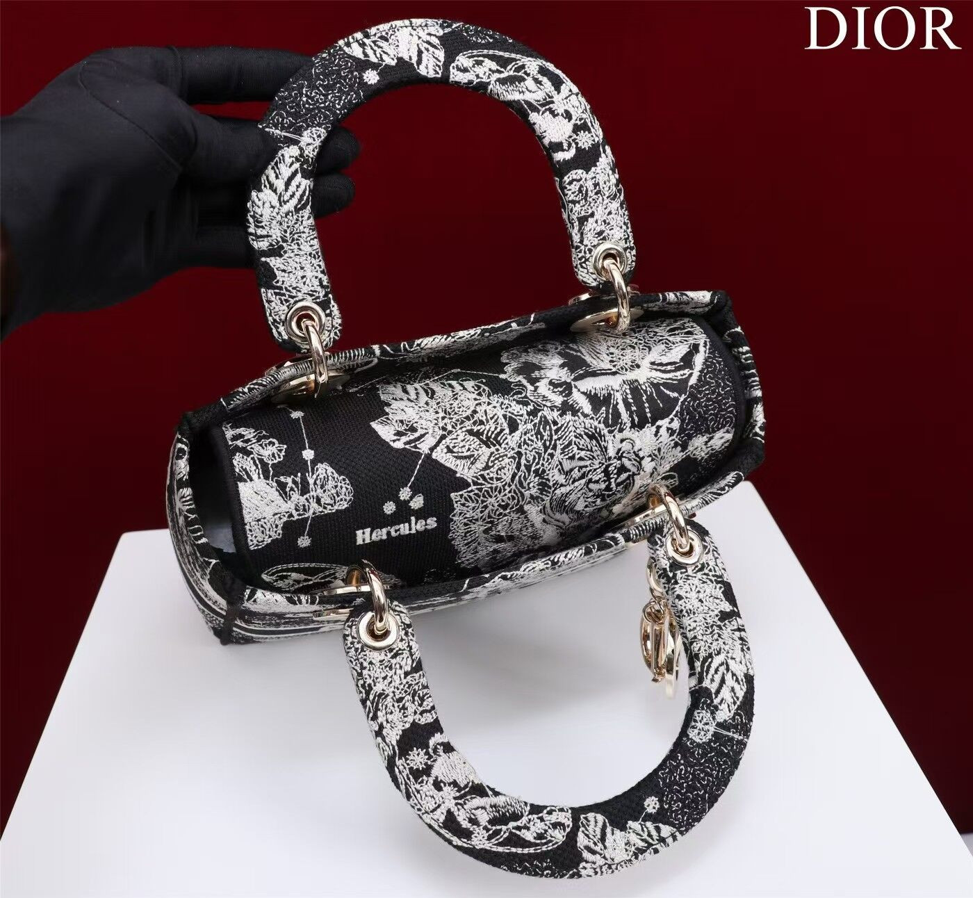 MEDIUM D*0r LADY D-LITE BAG 24 x 20 x 11 cm