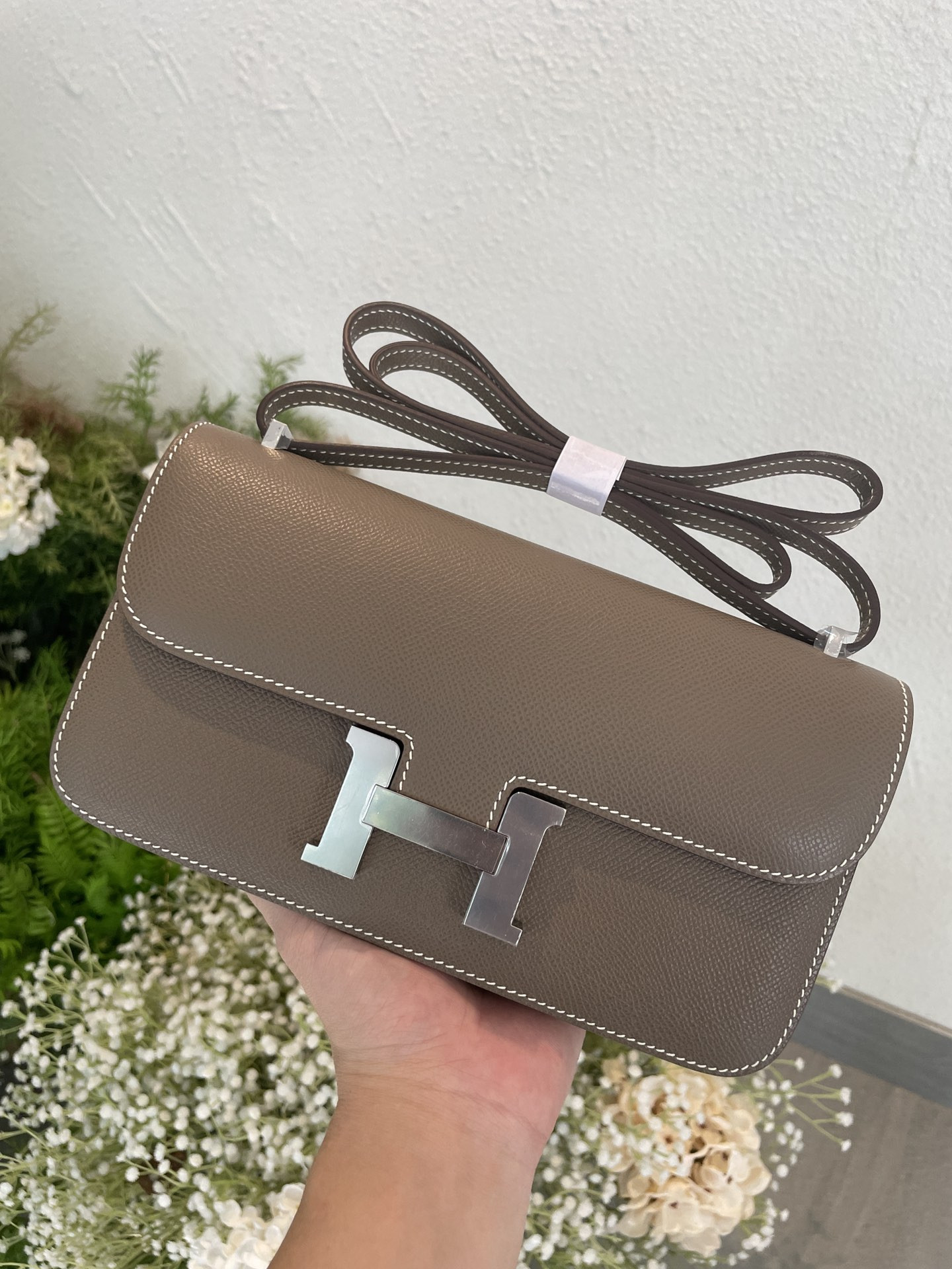 H**mes Constance Elan 20.5x2x13cm