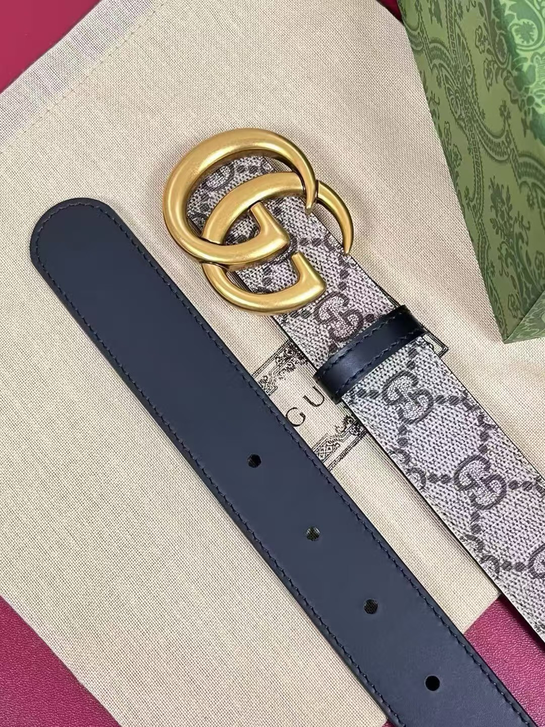 G*u*i gg marmont reversible belt