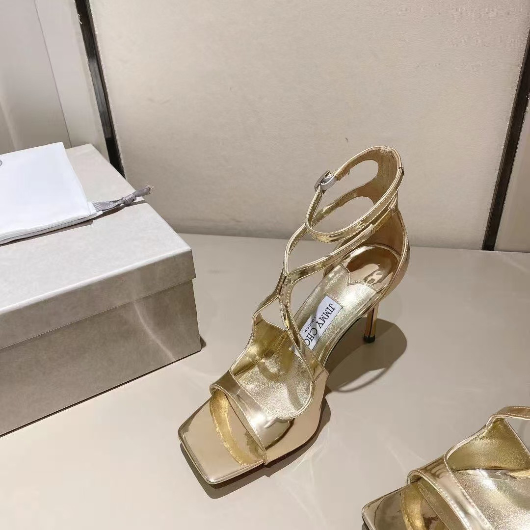 ua Ji*y Ch* azia sandals 8.5cm heel