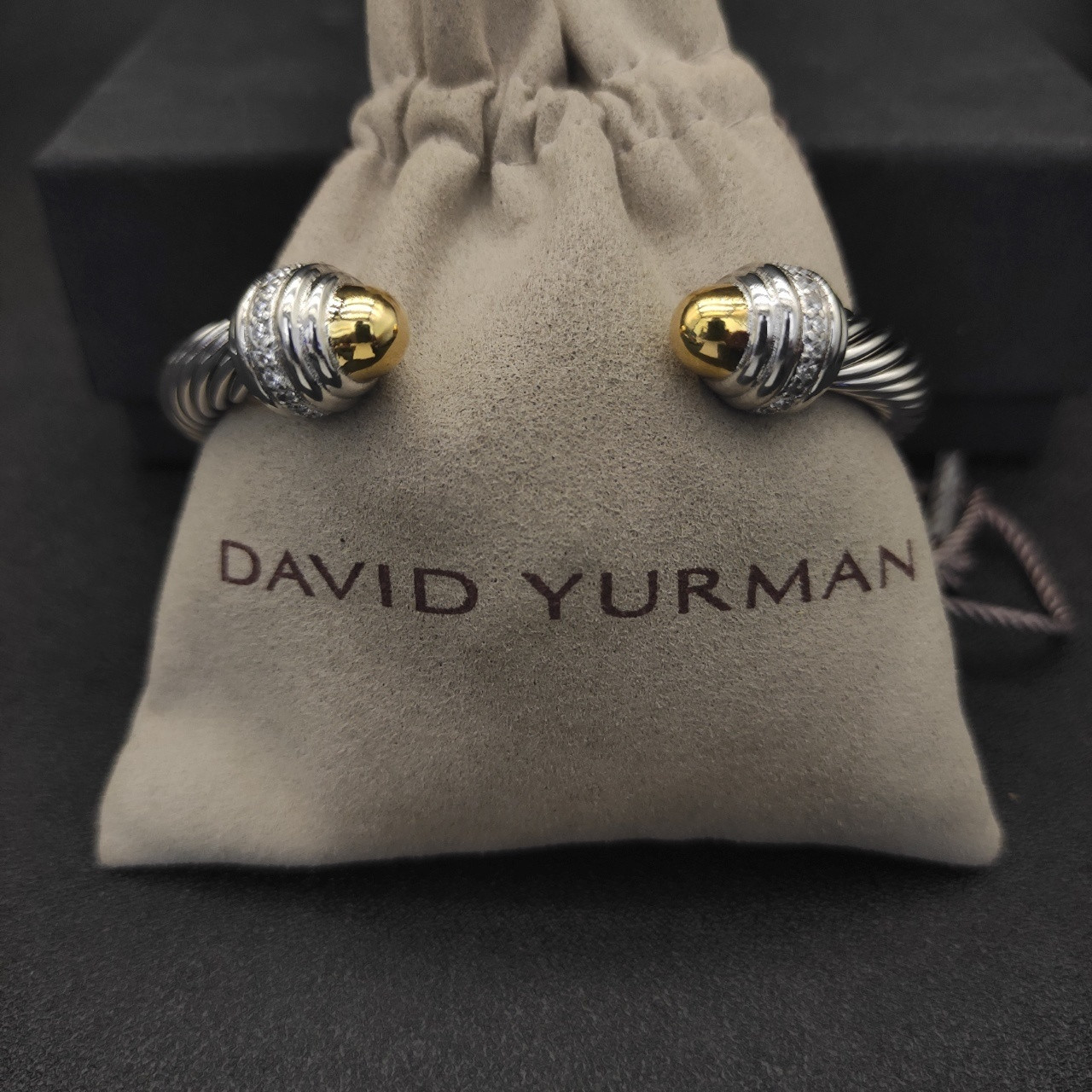 dau1d Yvrm*n 7mm wrap bracelet(wrist circumference 15-20cm)