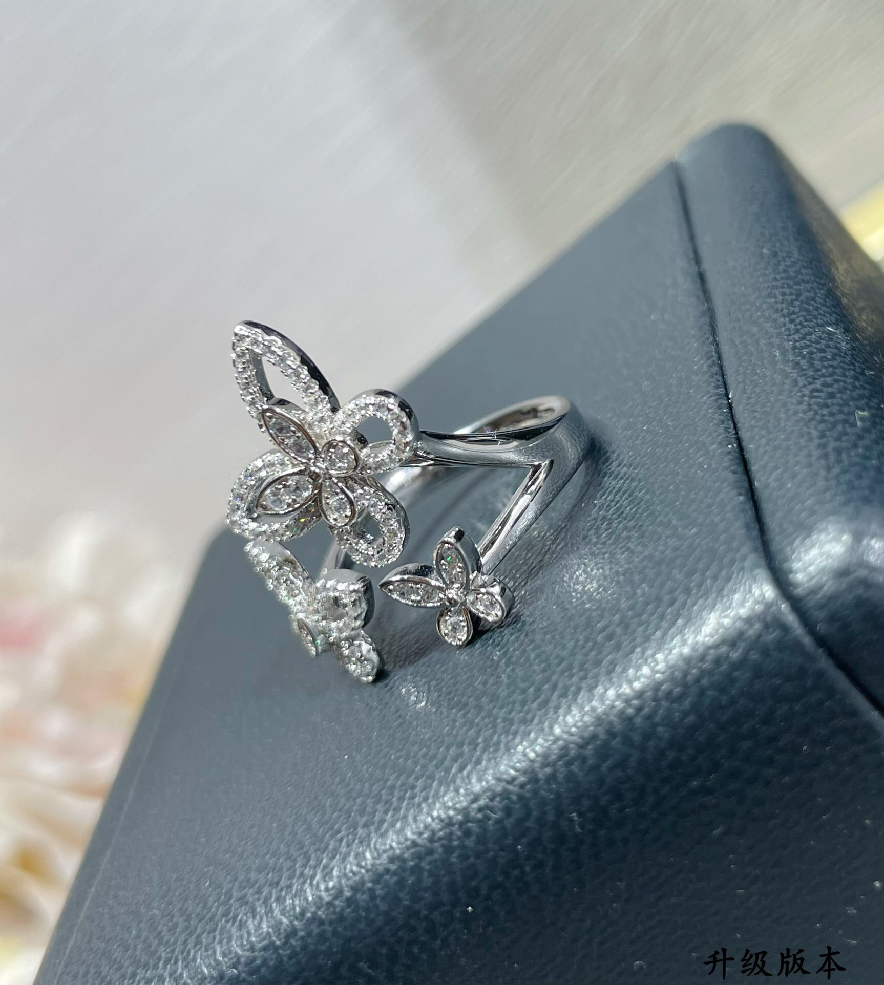 Gr*ff butterfly ring ag925