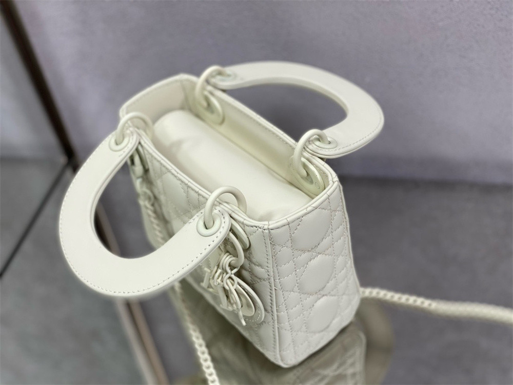 Mini Lady D*0r Bag 6.5 x 6 x 3 inches