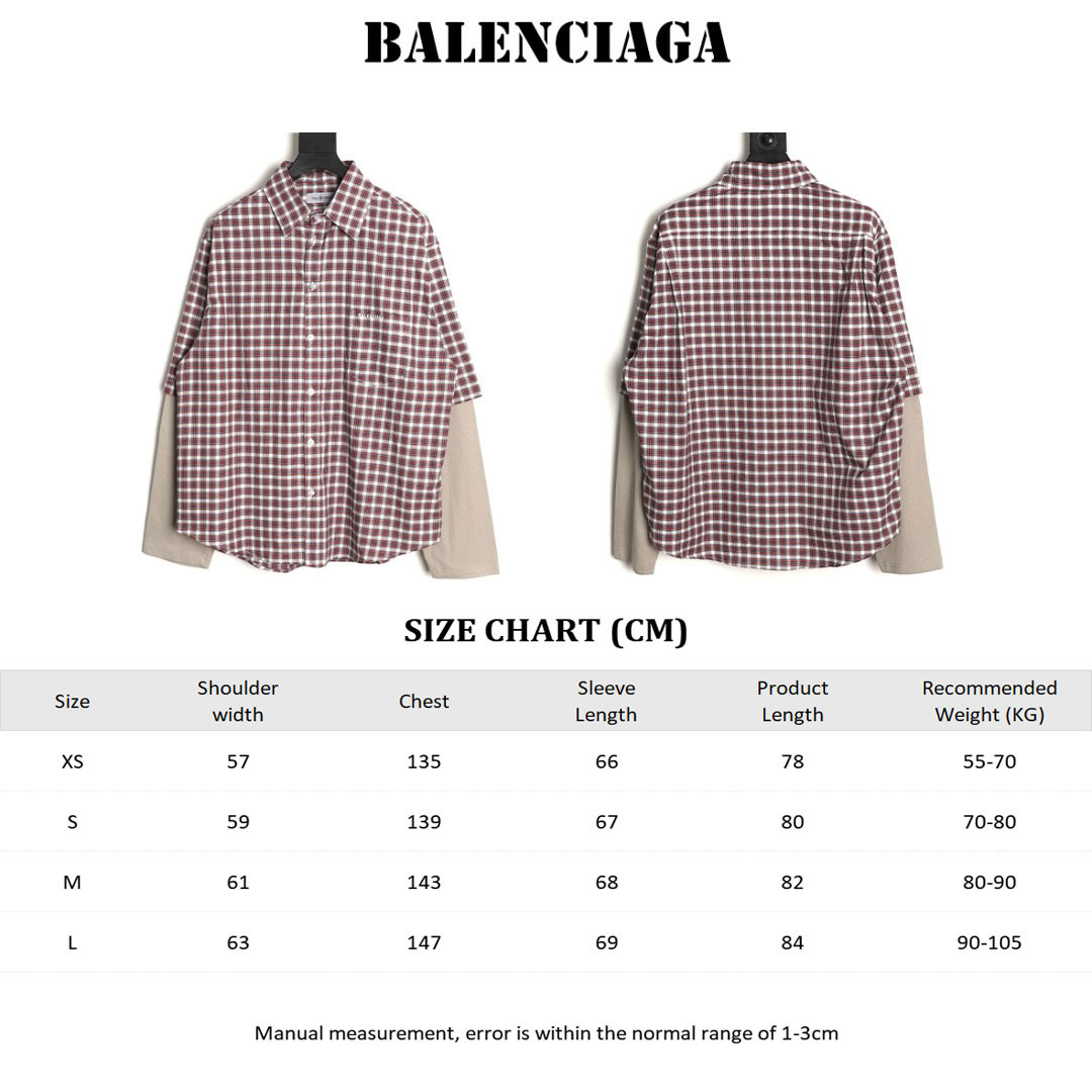 Ba*len*cia*ga 26ss long-sleeved shirts