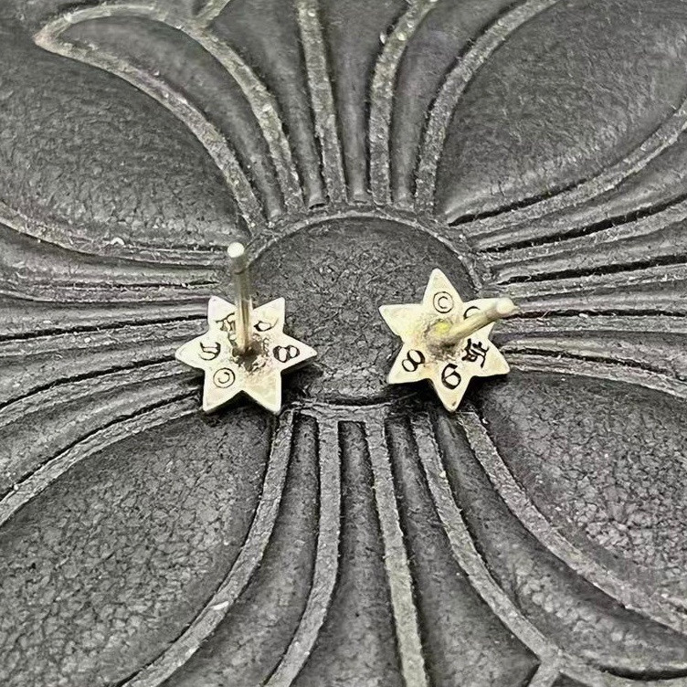ch**me he**ts star of Dau1d earrings