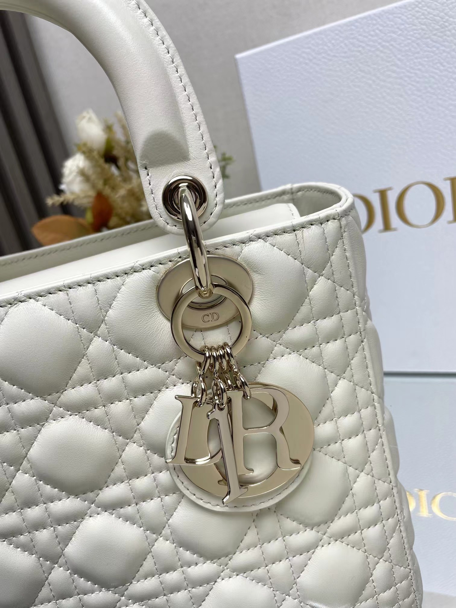 Medium Lady D*0r Bag 24 x 20 x 12 cm
