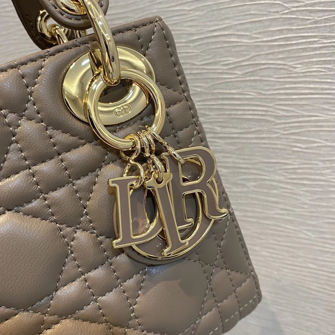 MINI LADY D*0r D*0rAMOUR BAG 6.5 x 6 x 3 inches