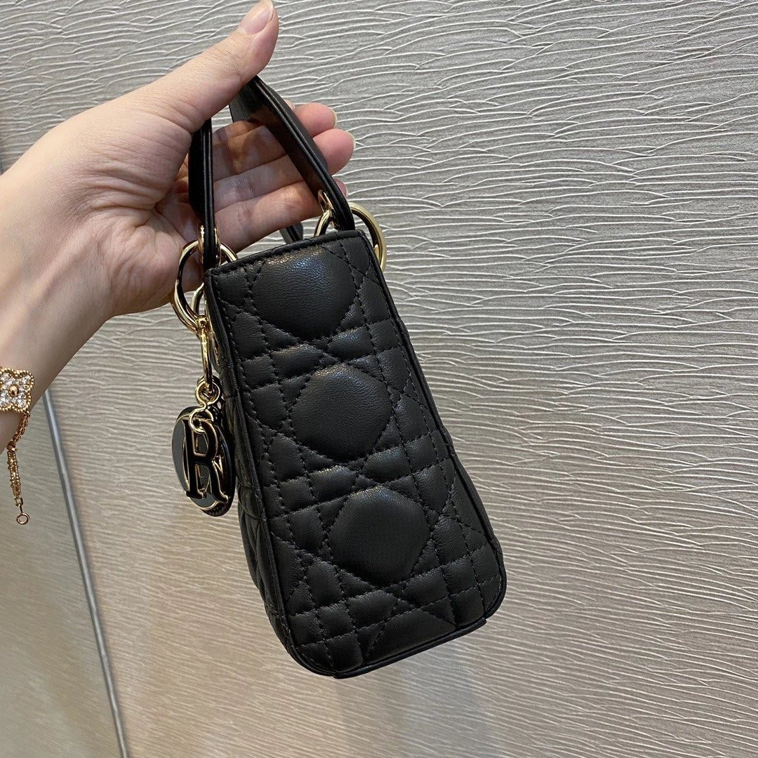 MINI LADY D*0r D*0rAMOUR BAG 6.5 x 6 x 3 inches