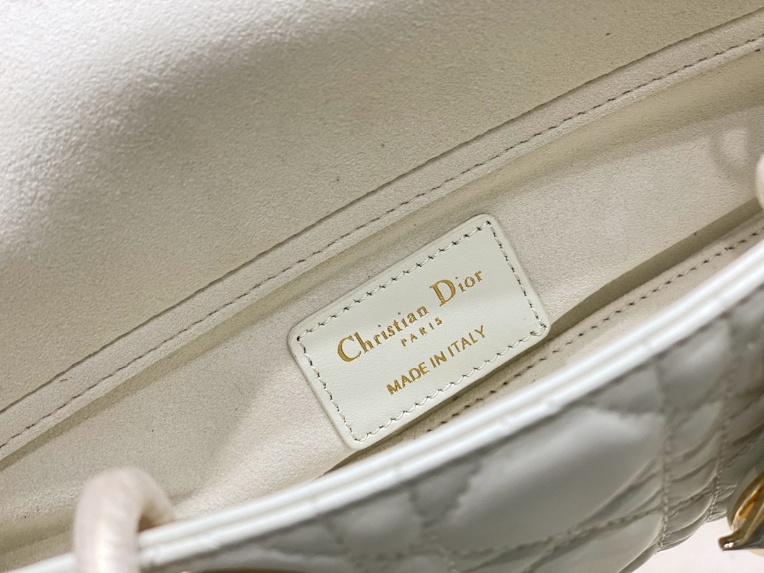 D*0r SMALL LADY D-JOY BAG Latte