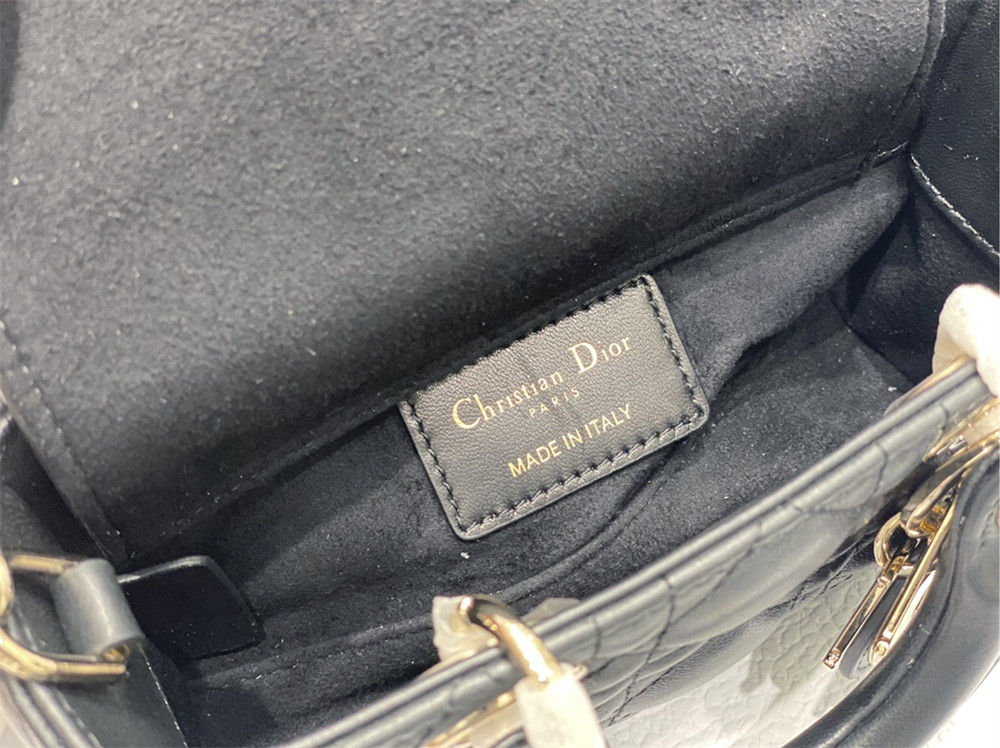 D*0r MINI LADY D-JOY BAG Black 16 x 9 x 5 CM