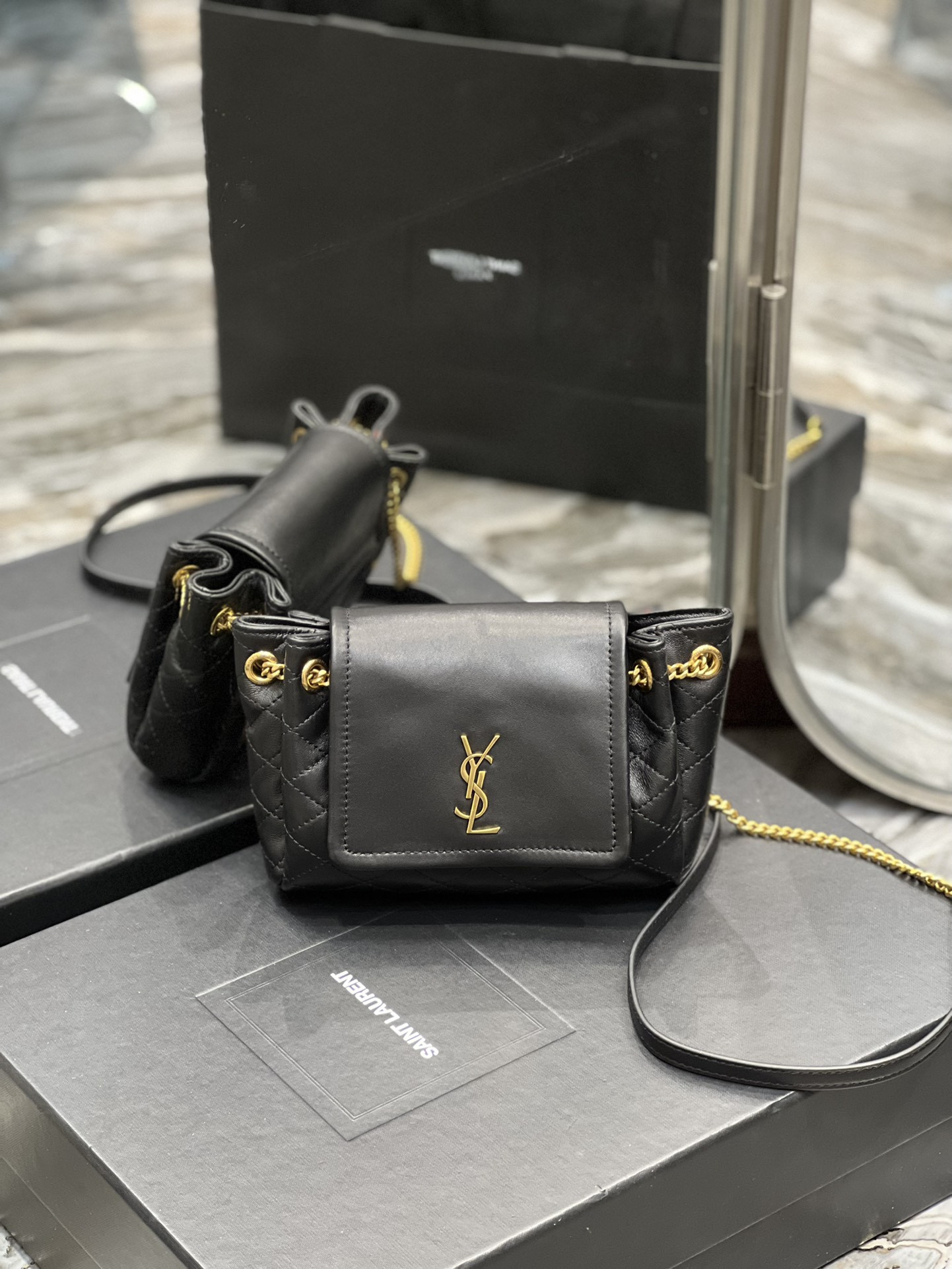 Y*L MINI NOLITA BLACK