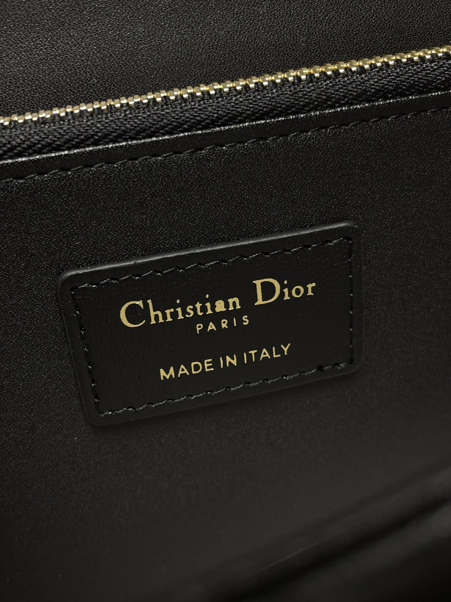 My D*0r Top Handle Bag Black 9.5 x 5.5 x 3 inches