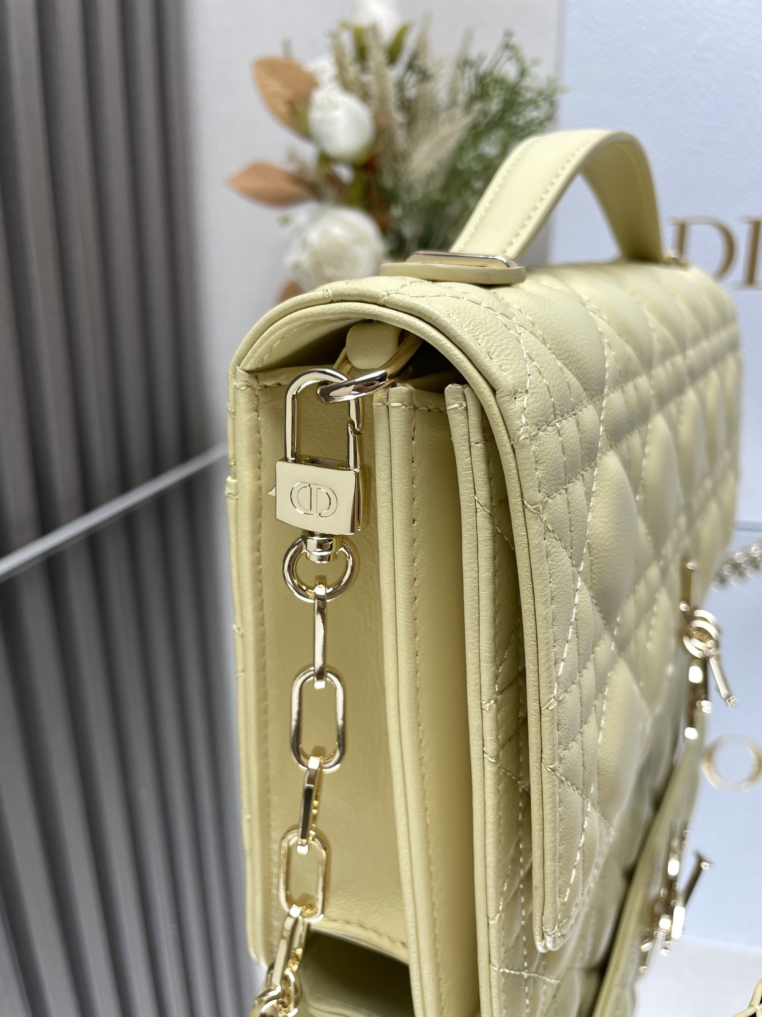 My D*0r Top Handle Bag 9.5 x 5.5 x 3 inches