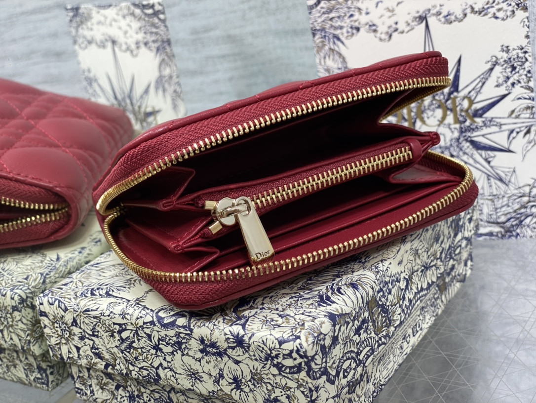 Lady D*0r Voyageur Small Coin Purse CARD HOLDER