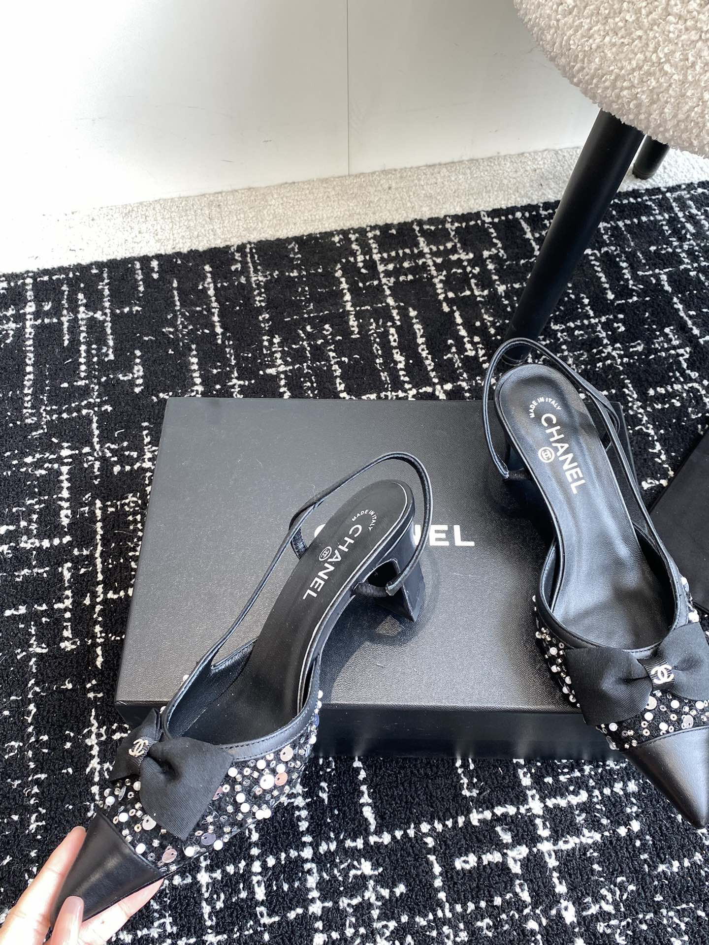 UA Ch*el SLINGBACKS