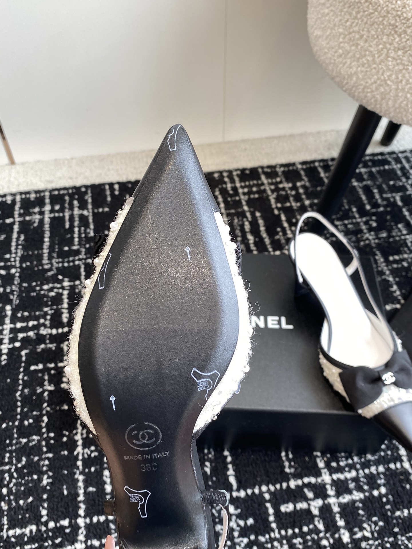 UA Ch*el SLINGBACKS