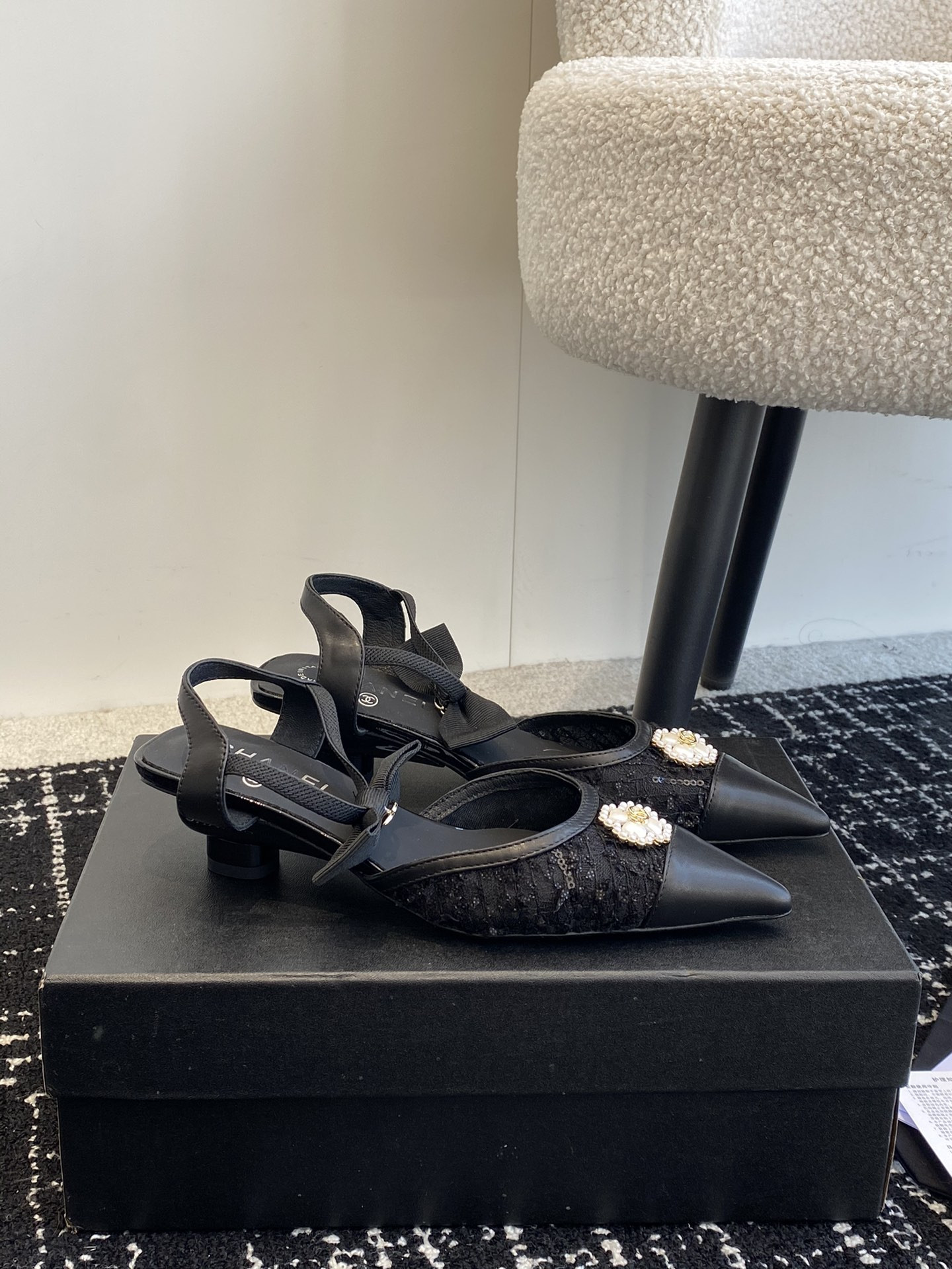 UA Ch*el SLINGBACKS