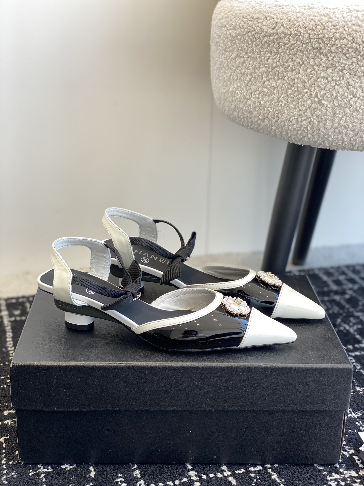UA Ch*el SLINGBACKS