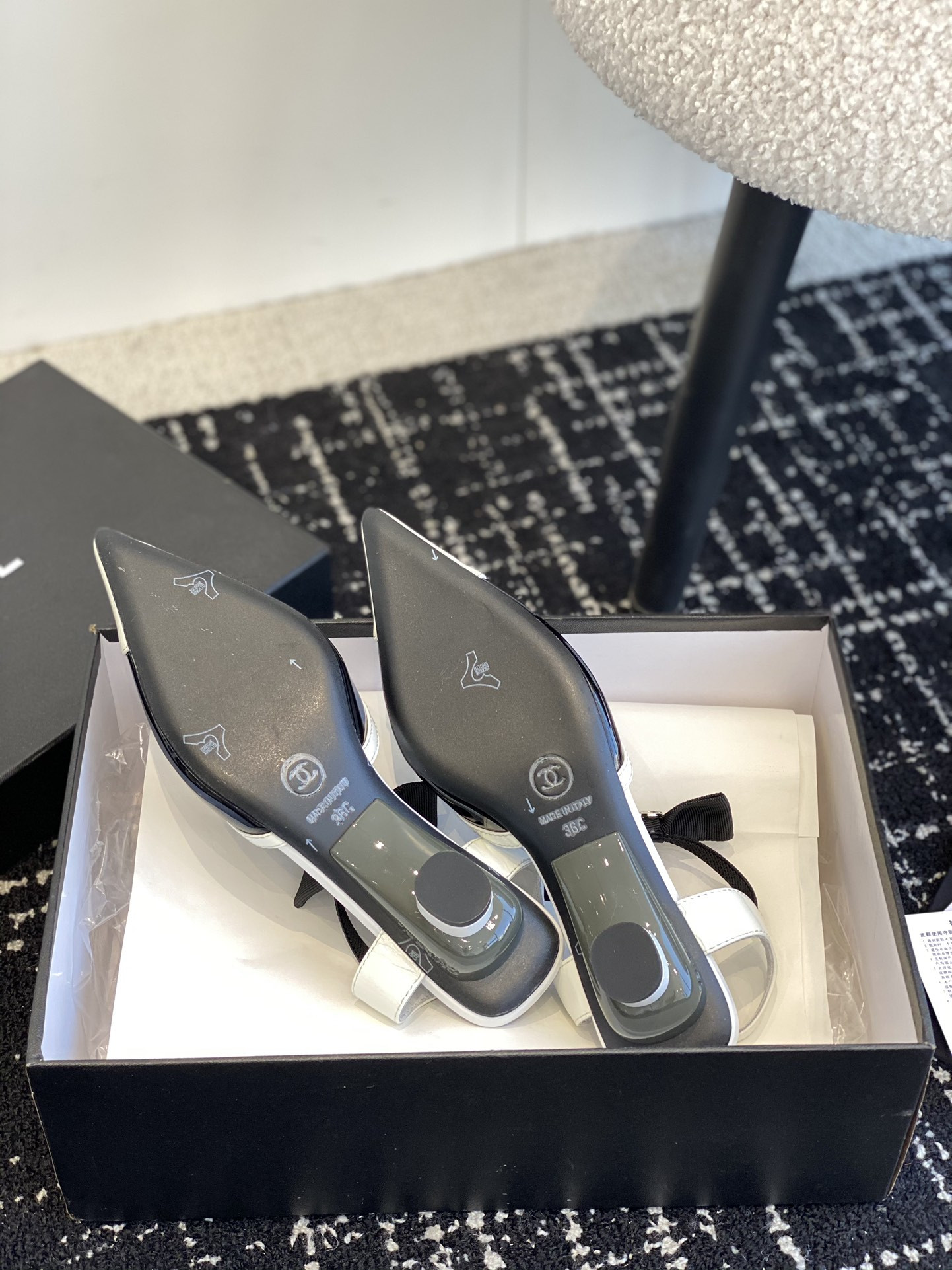UA Ch*el SLINGBACKS