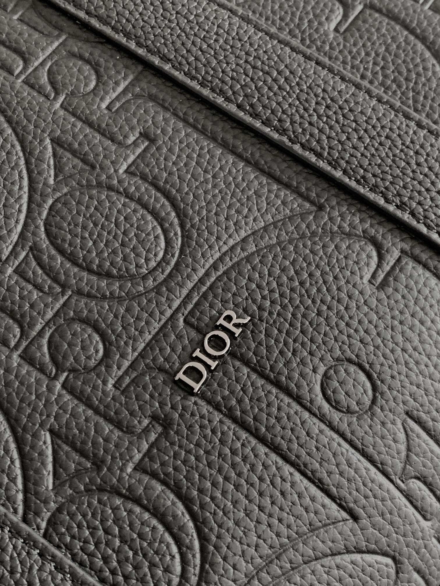 D*0r Weekender 40 Black D*0r Gravity Leather and Black Grained Calfskin 57.5 x 34.5 x 22 cm
