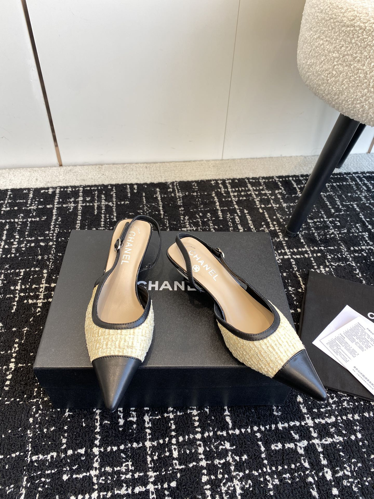 UA Ch*el SLINGBACKS