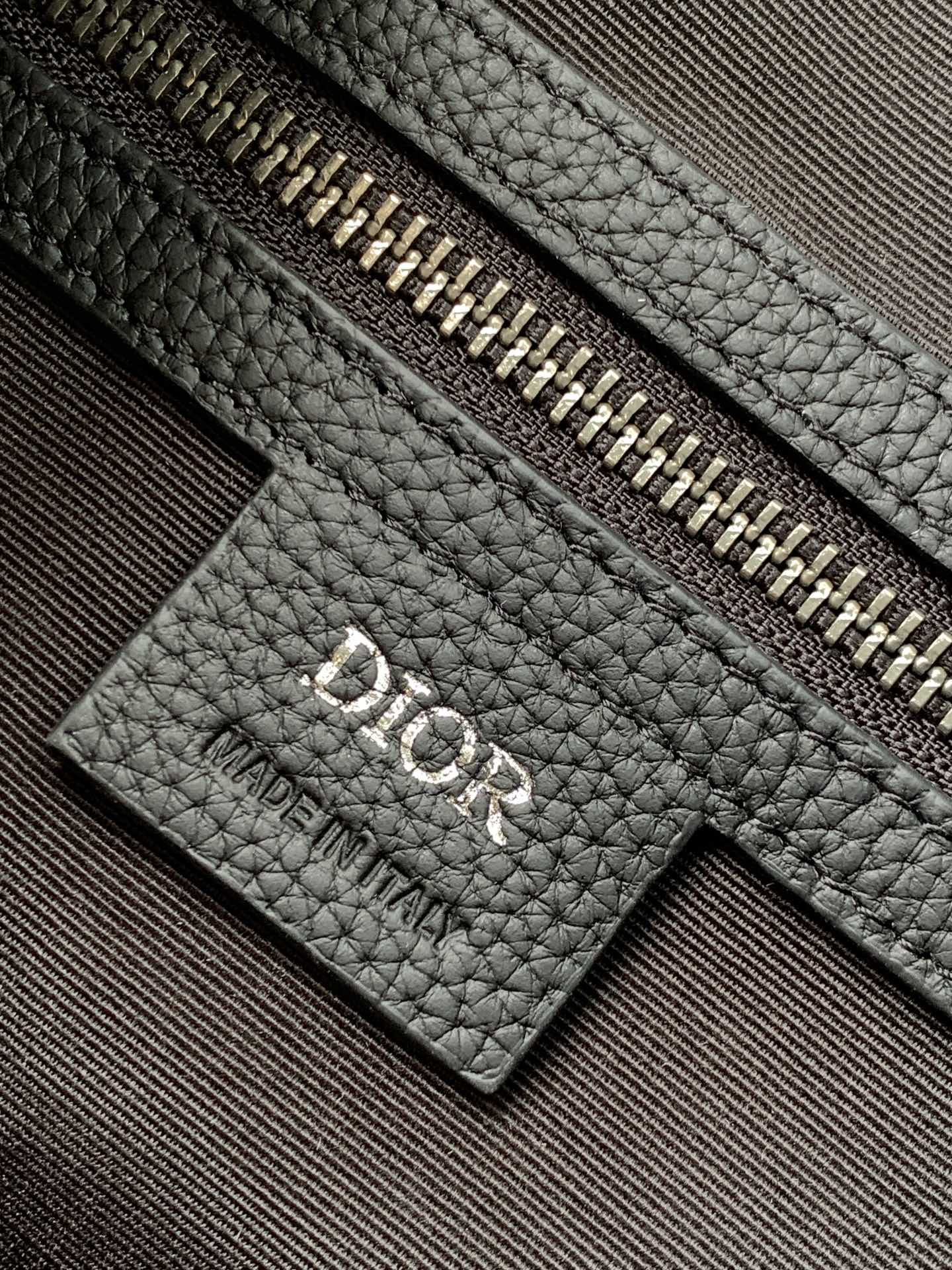 D*0r 8 Backpack with Flap Beige and Black D*0r Oblique Jacquard 31 x 48 x 16.5 cm