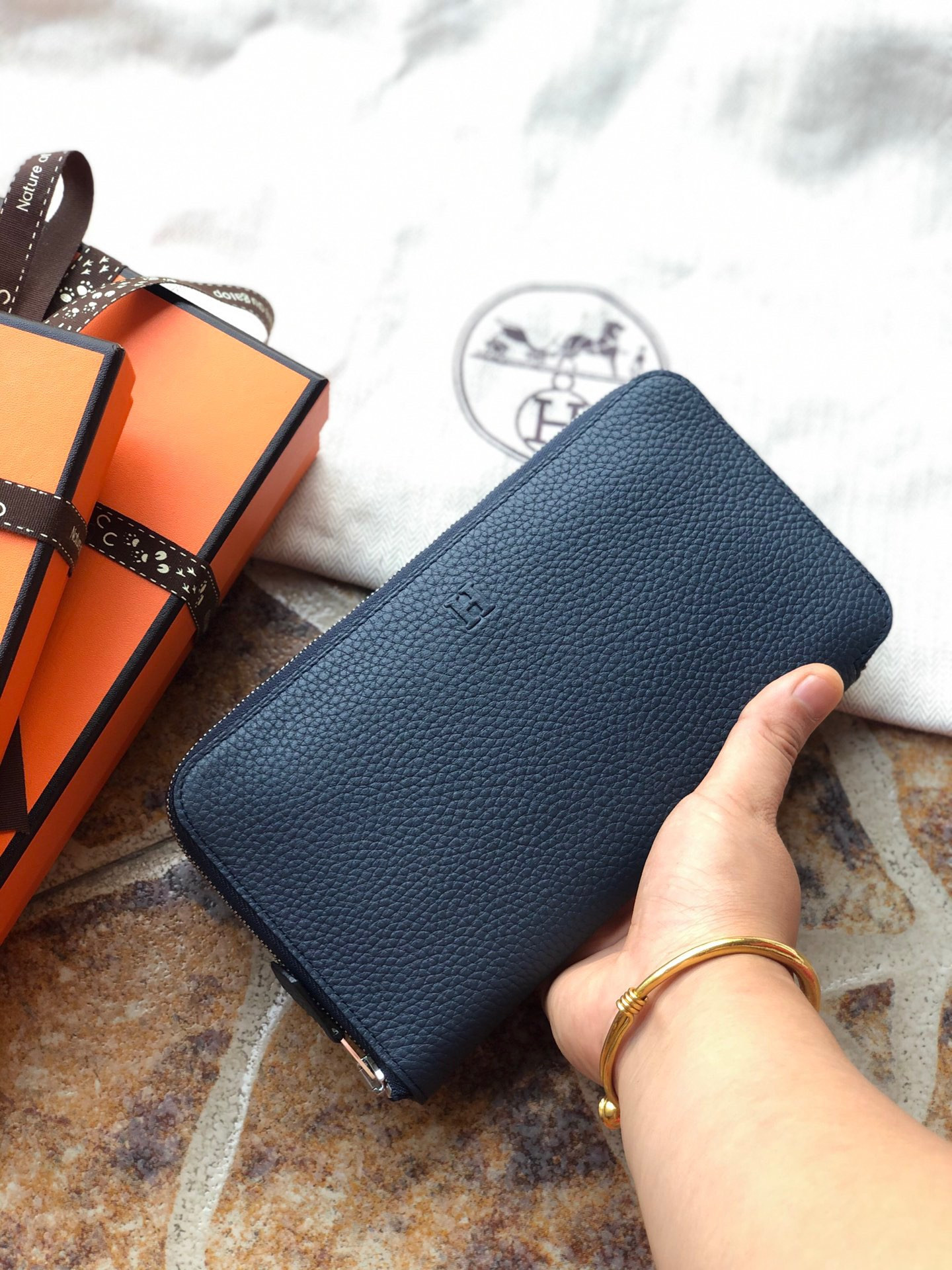 Hermès Long Wallet 20x11cm
