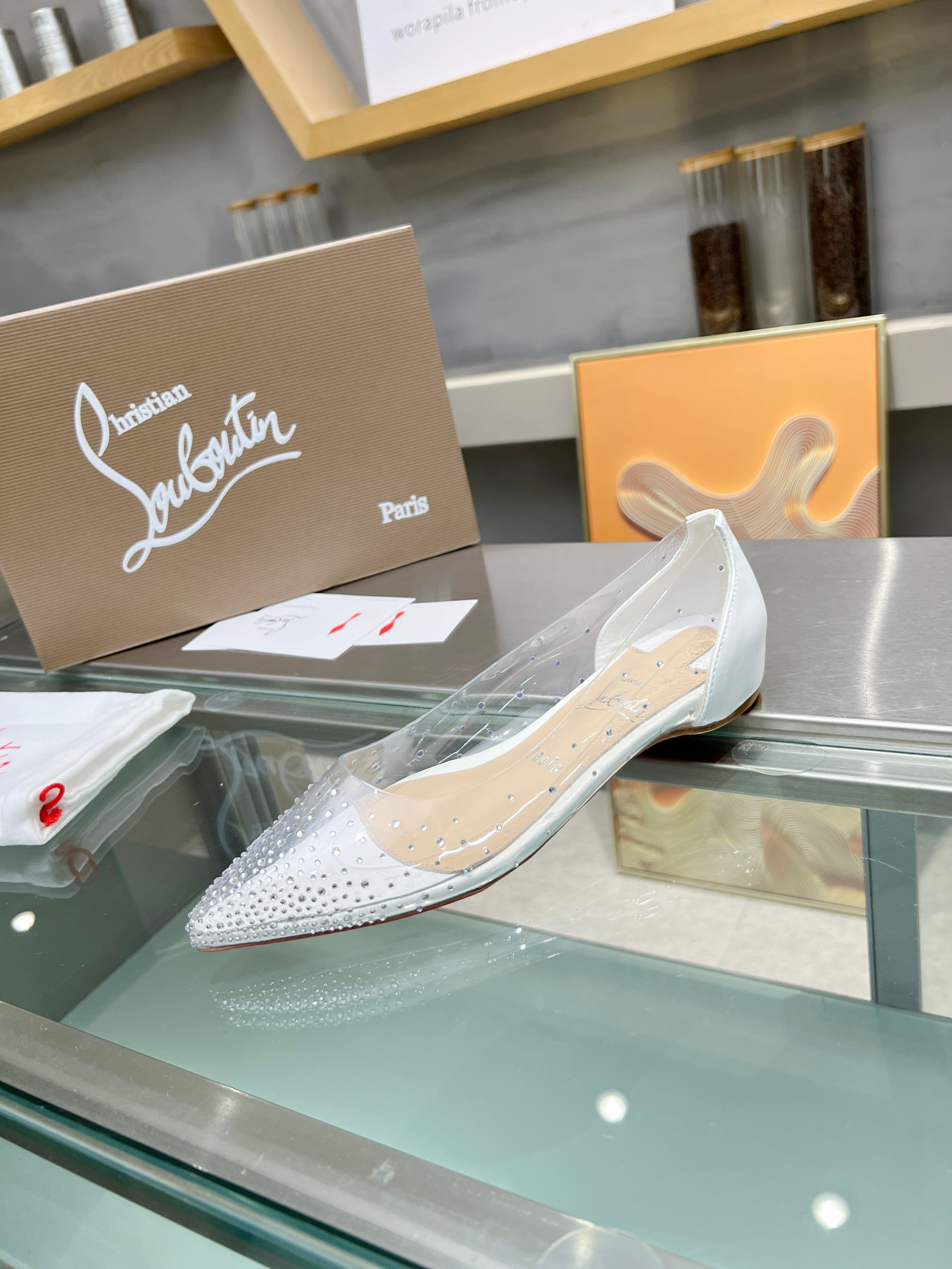 UA Ch**an Louboutin CL red-bottom shoes
