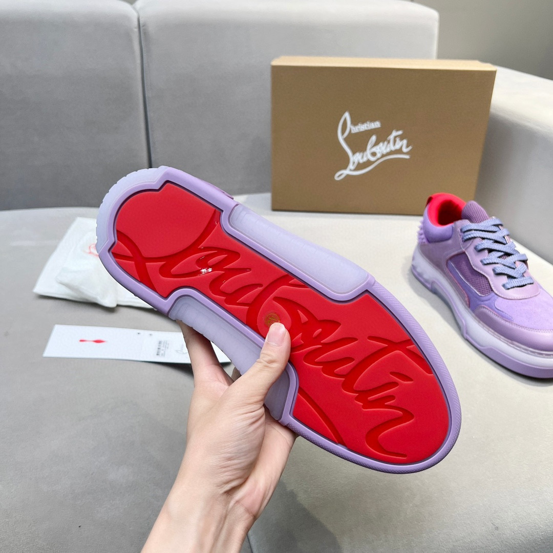 UA Ch**an Louboutin 2024 [New]ASTROLOUBI Unisex Thick-Soled Sneakers