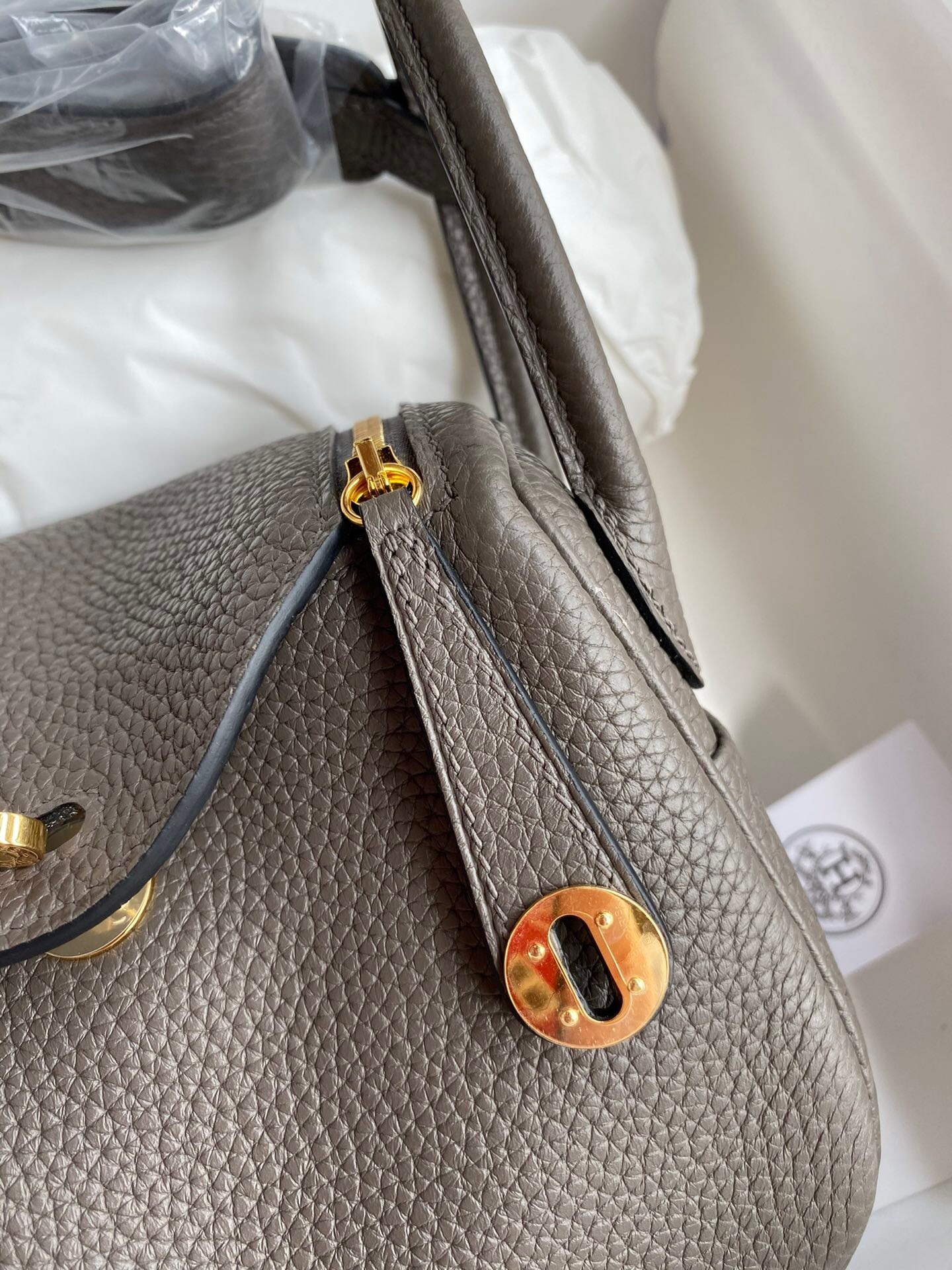 H**mes Mini lindy 19cm