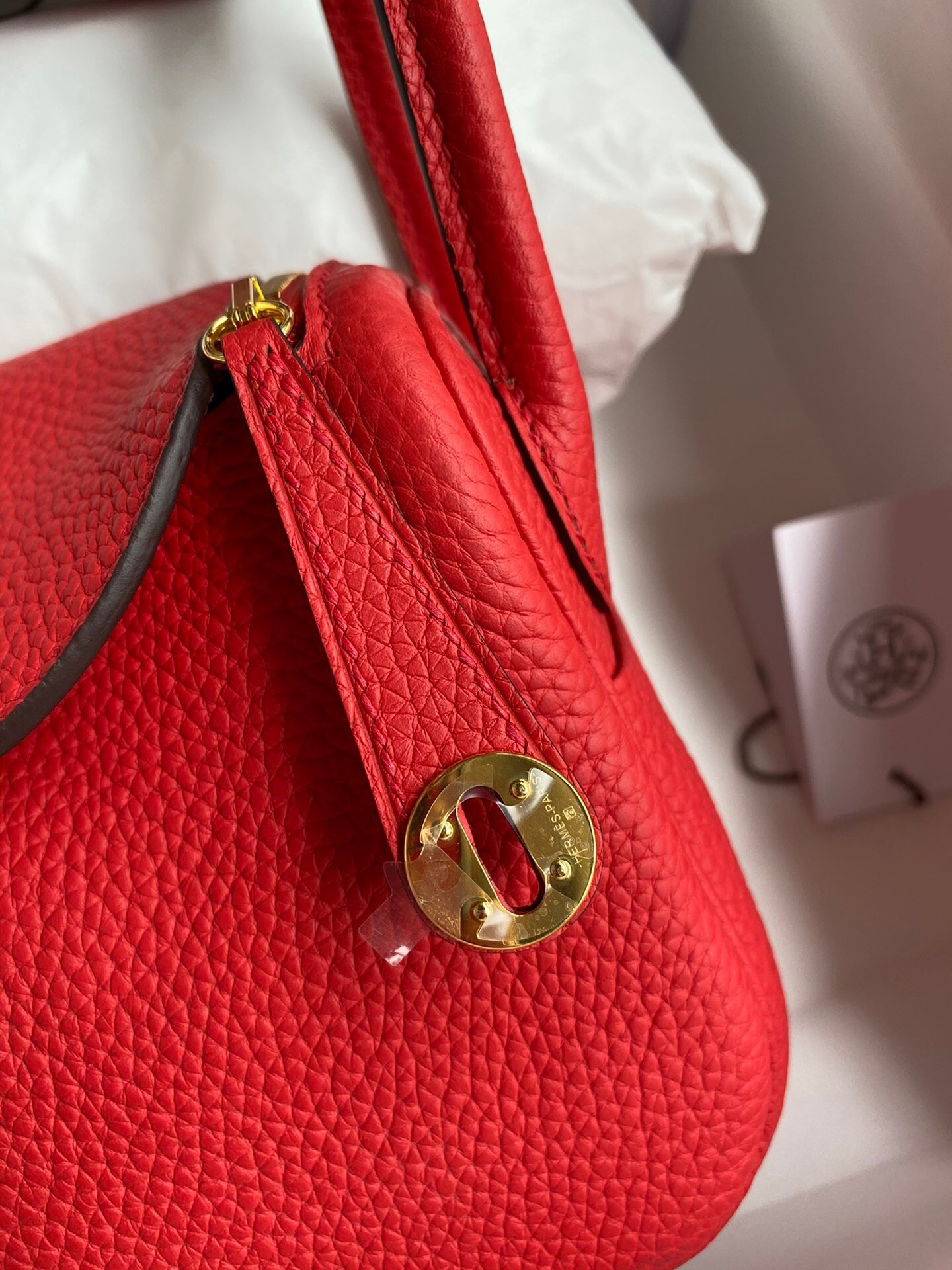 H**mes Mini lindy 19cm
