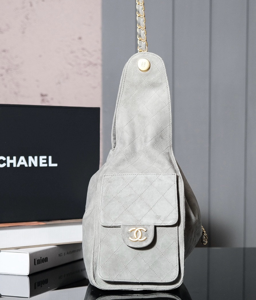 Ch*el 25C Bucket Bag 26x30x14cm