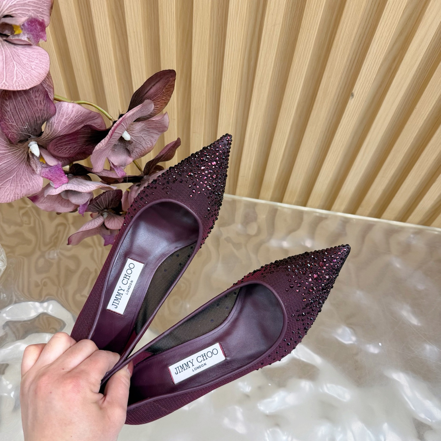 ua Ji*y Ch* pointed pumps 6.5cm