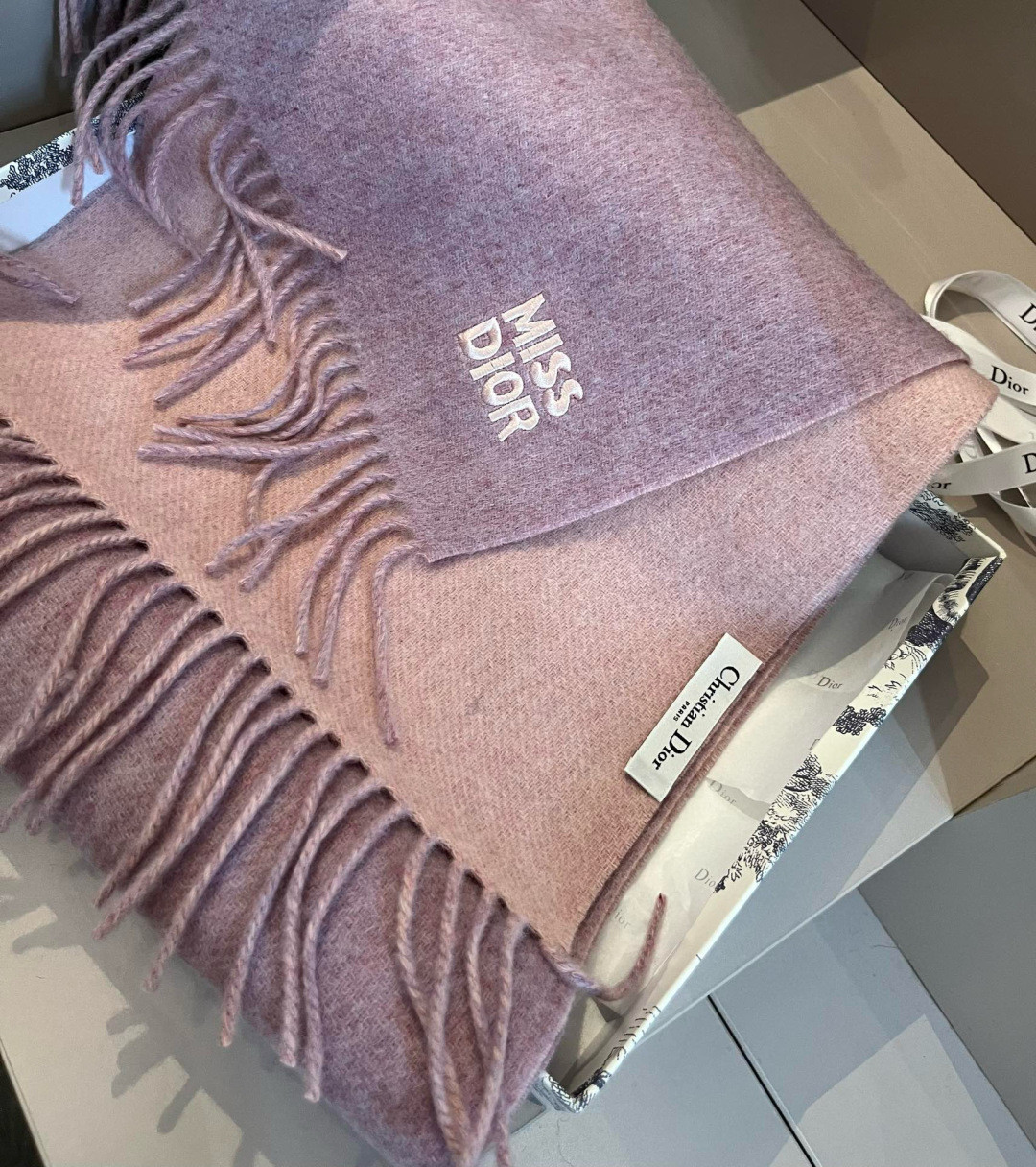 D*or scarf 32x180cm 100% cashmere
