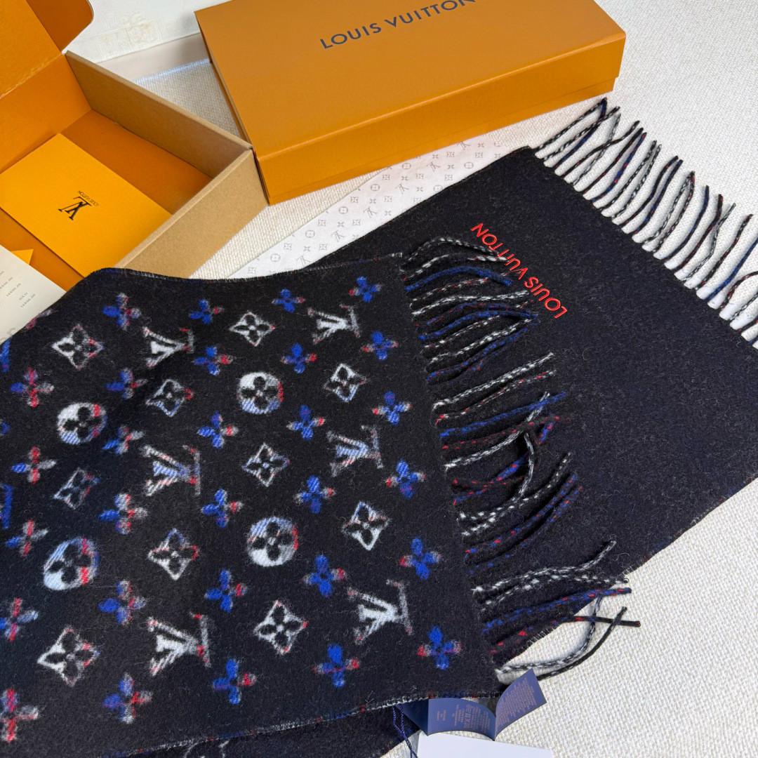 l0*is V*t0n double-sided scarf 35x200cm