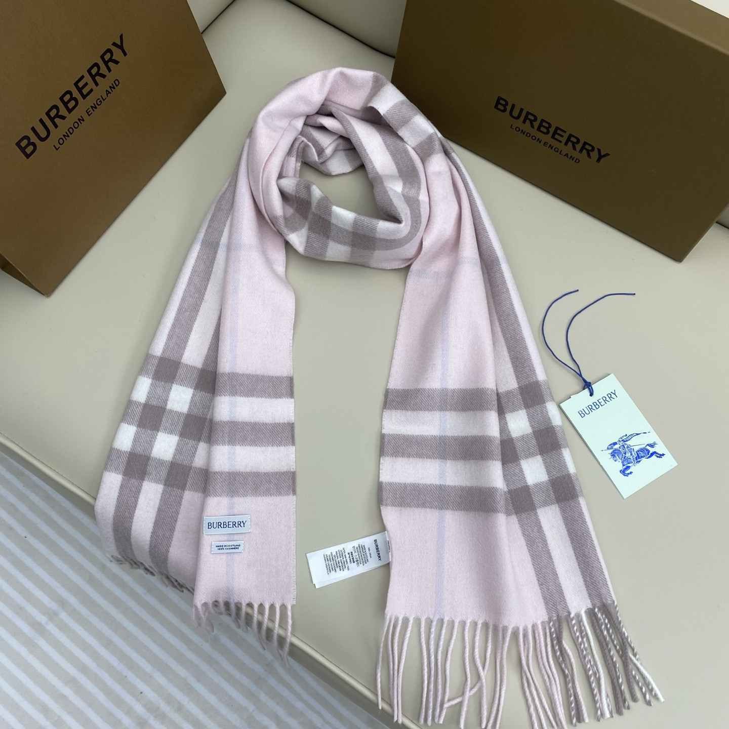 B**rry scarf 30x168cm 100% cashmere