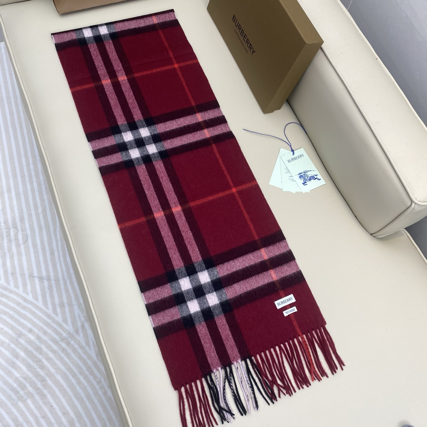 B**rry scarf 30x168cm 100% cashmere