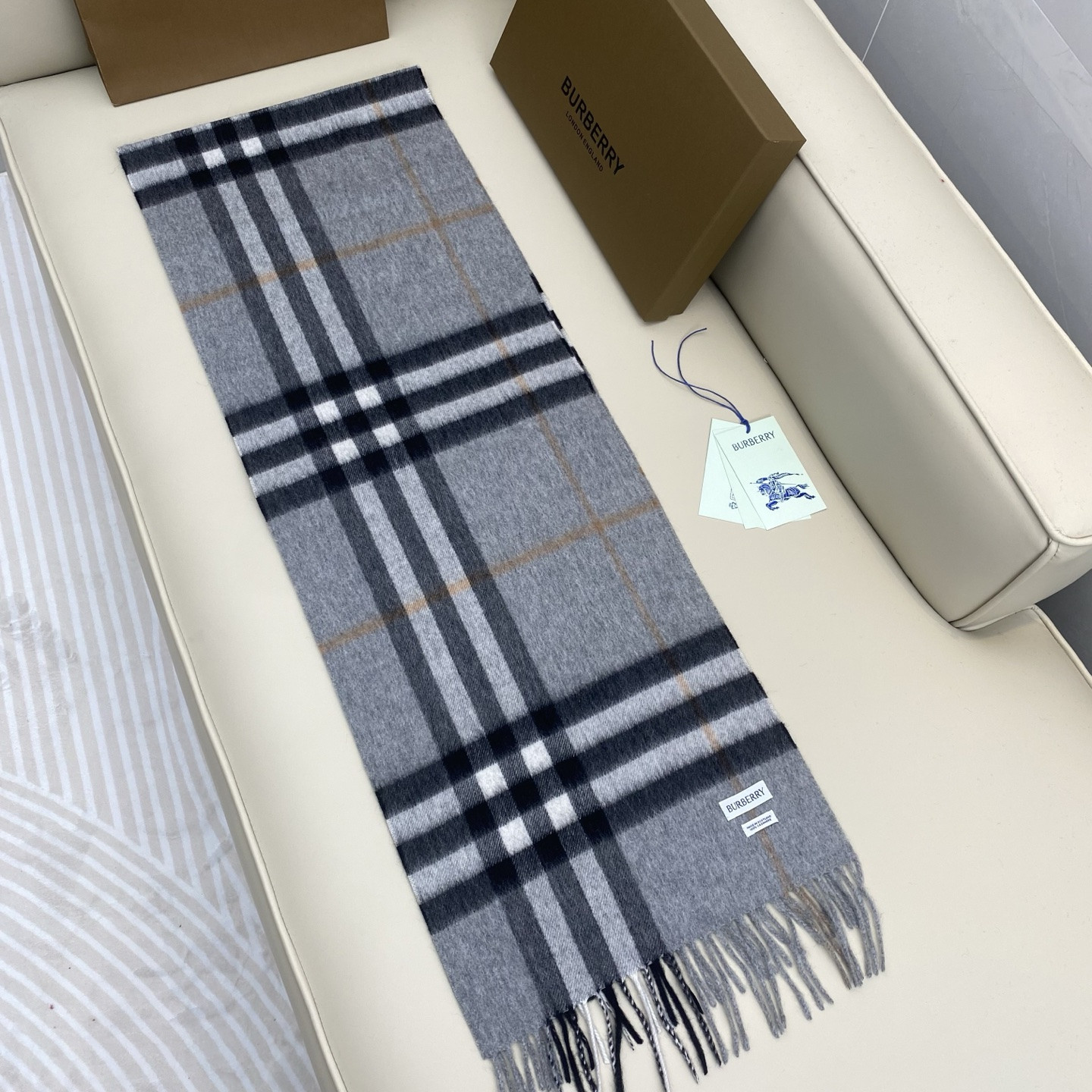 B**rry scarf 30x168cm 100% cashmere