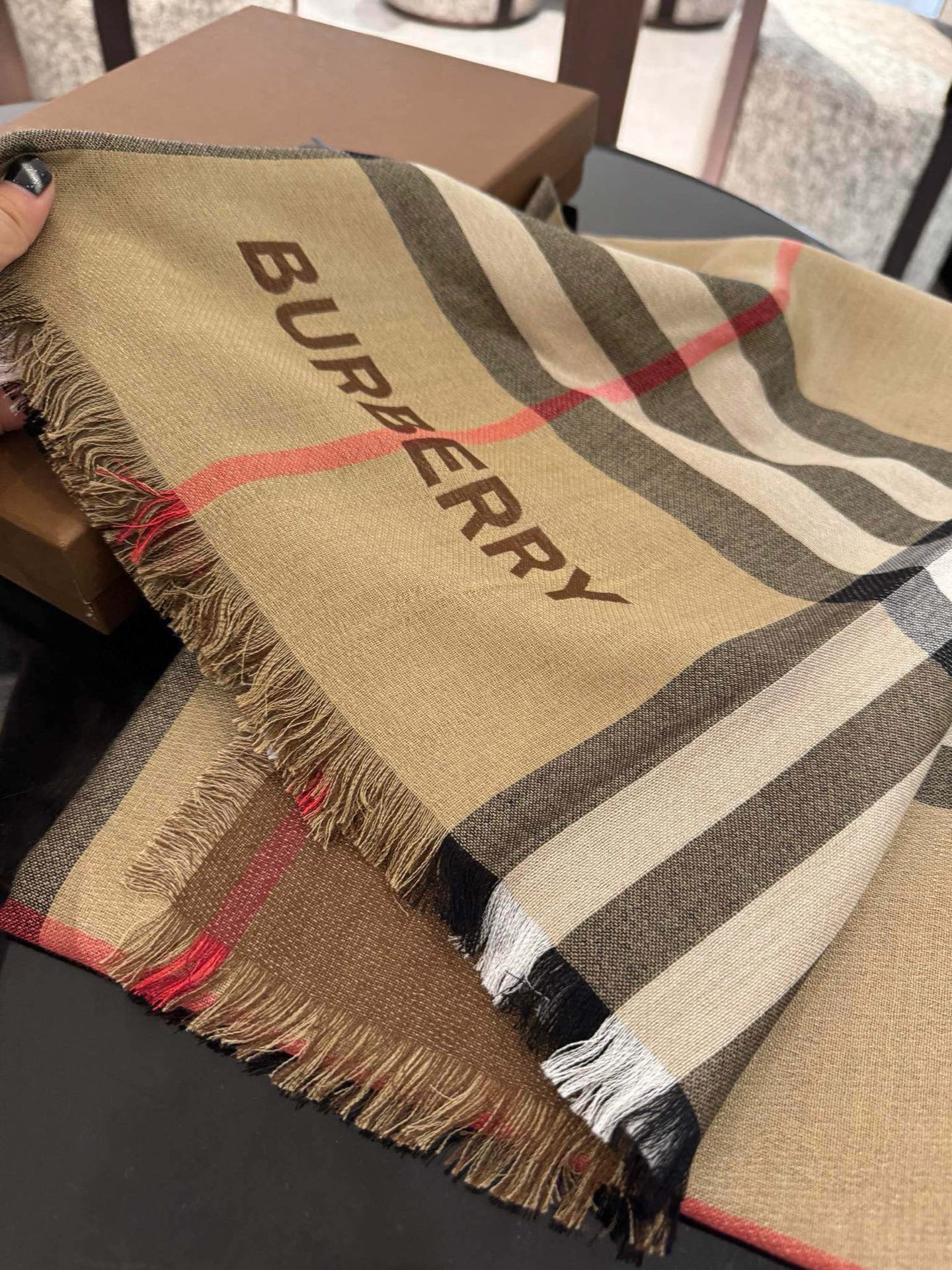 B**rry scarf 70x220cm