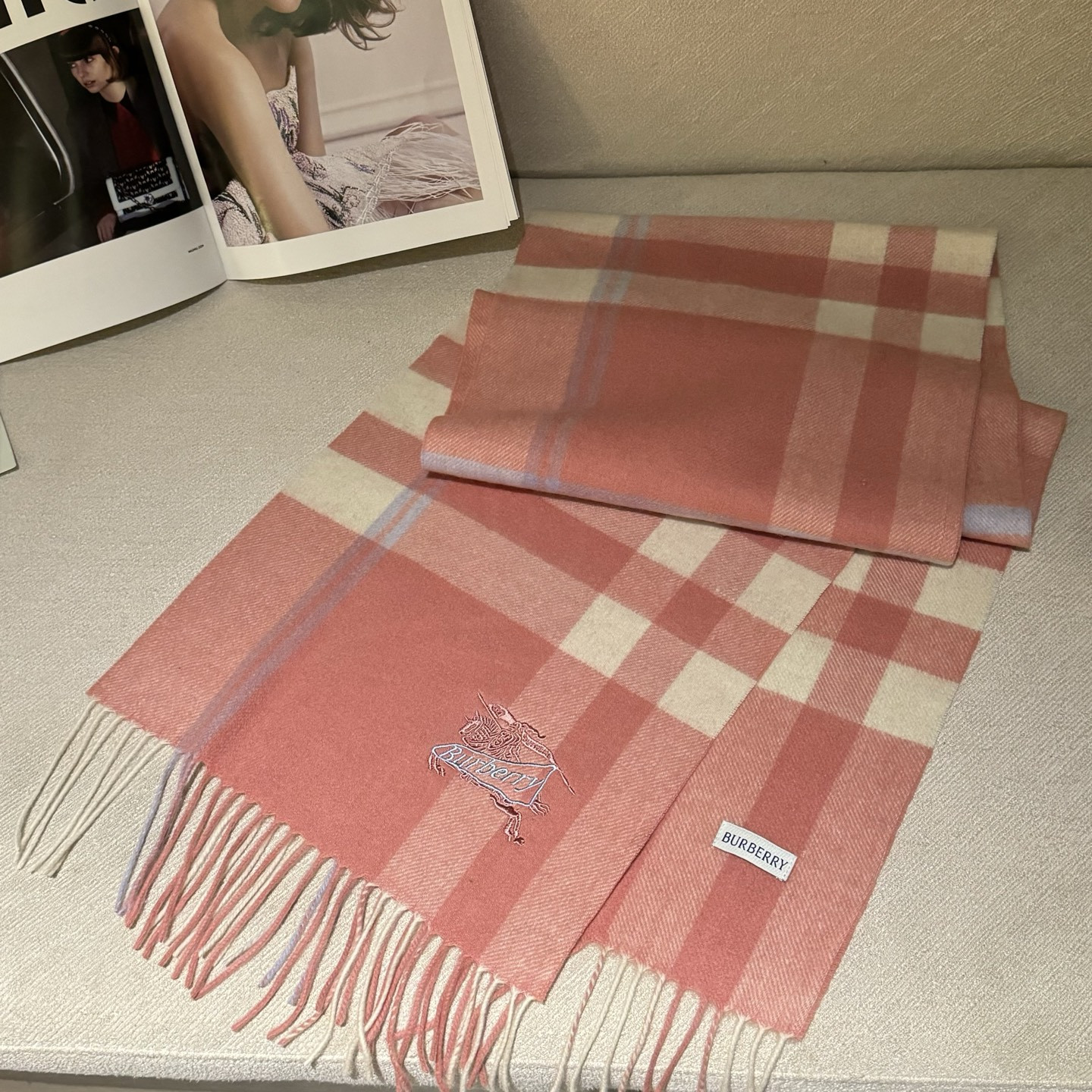 B**rry scarf 30x180cm 100% lambswool