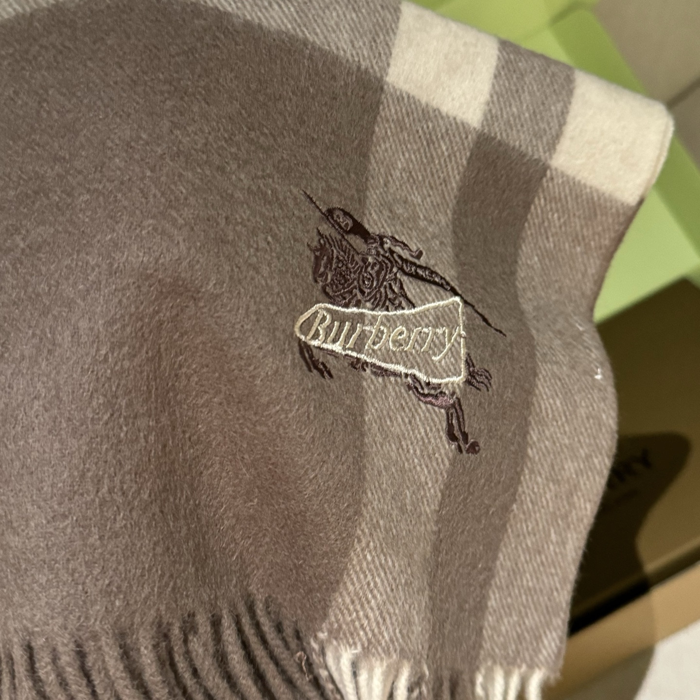 B**rry scarf 30x180cm 100% lambswool