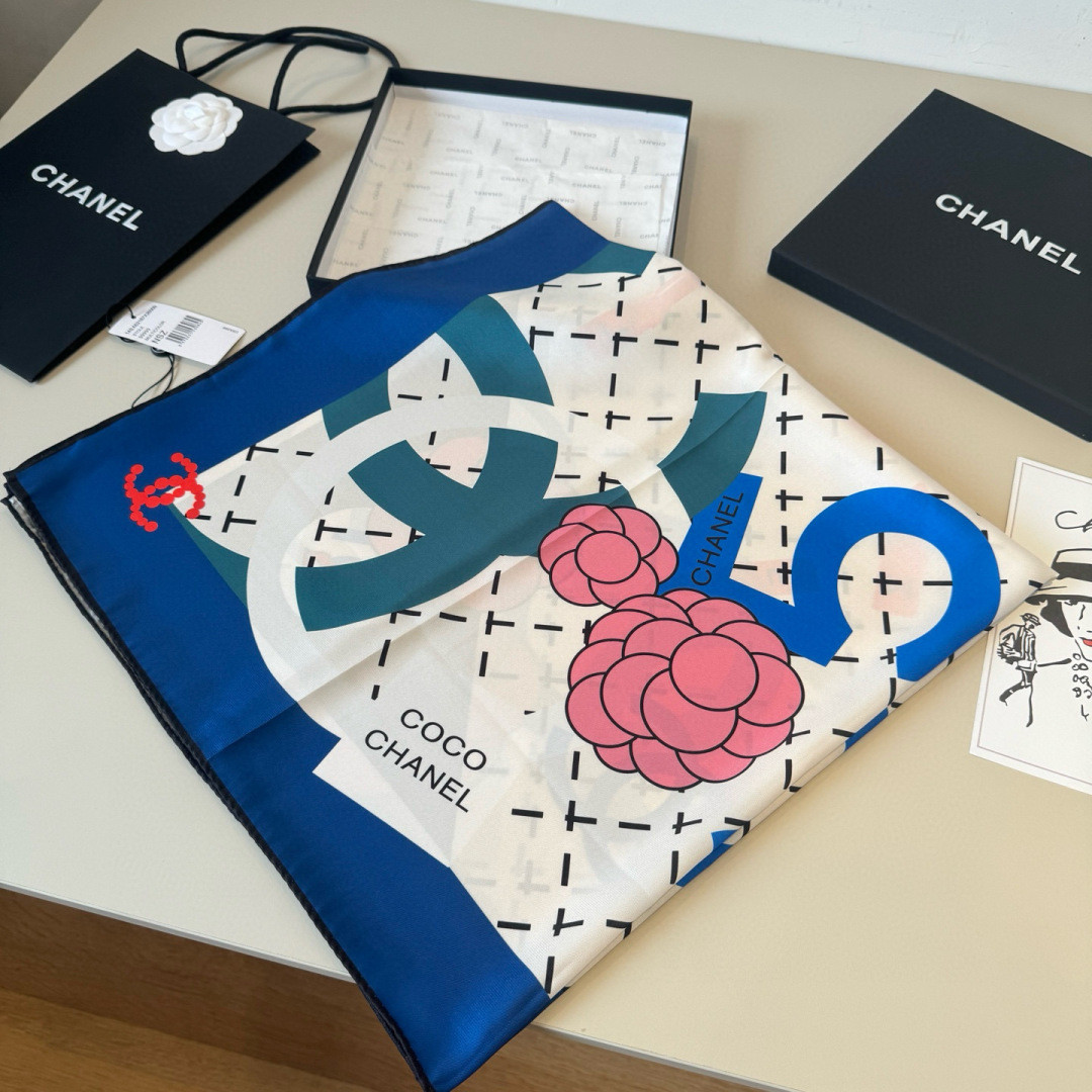 Ch*el scarf 90x90cm
