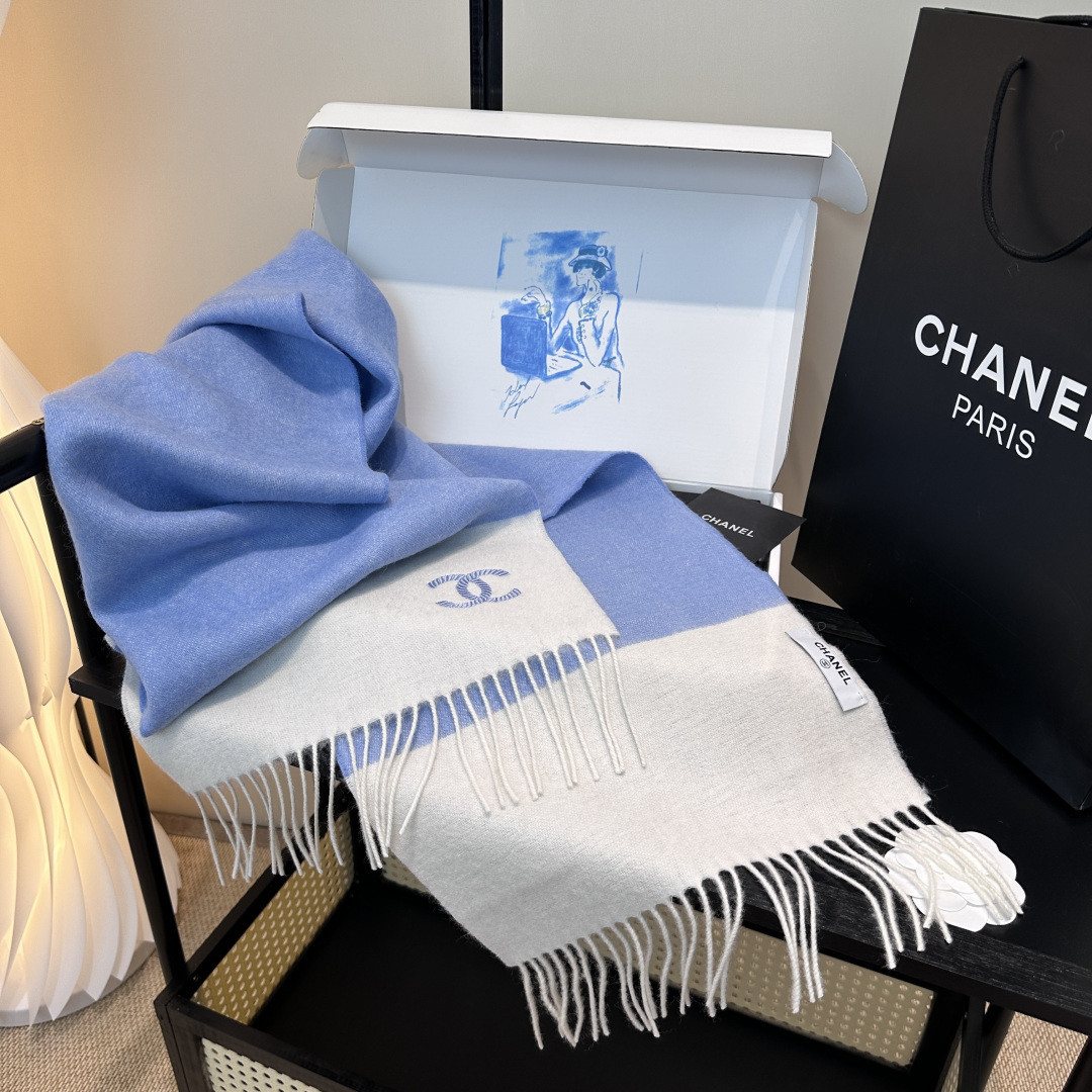 Ch*el scarf 35x180cm