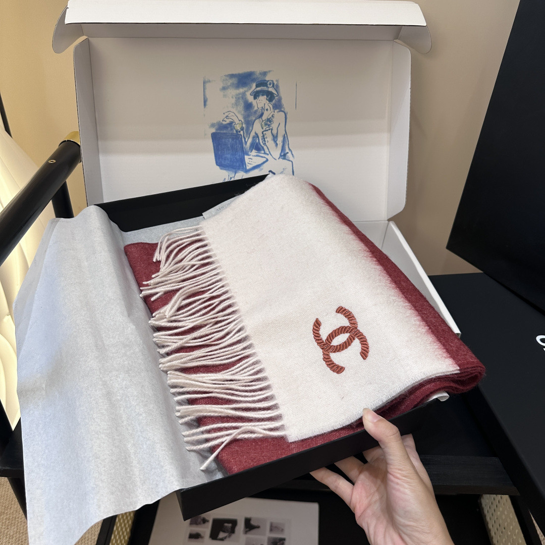 Ch*el scarf 35x180cm