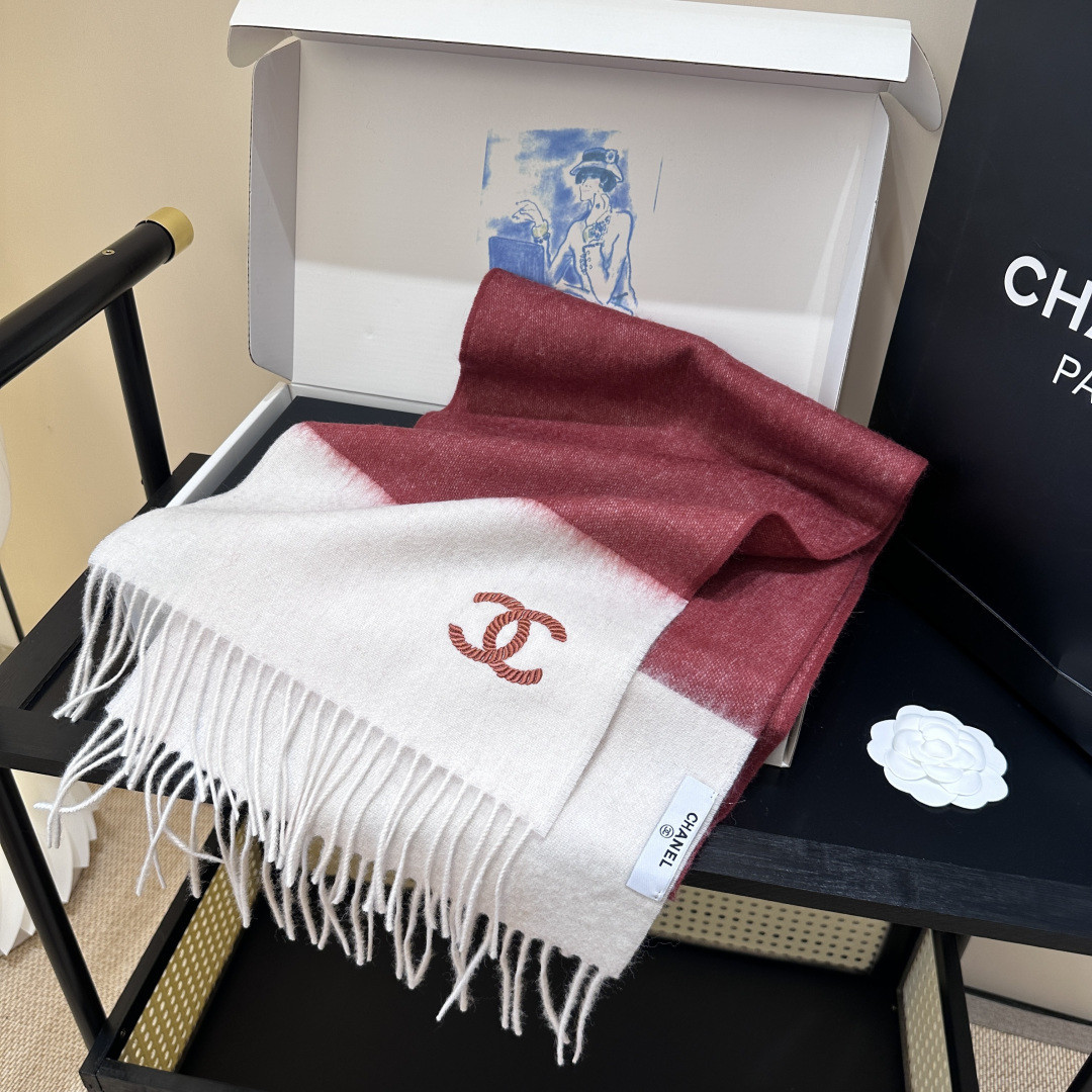 Ch*el scarf 35x180cm